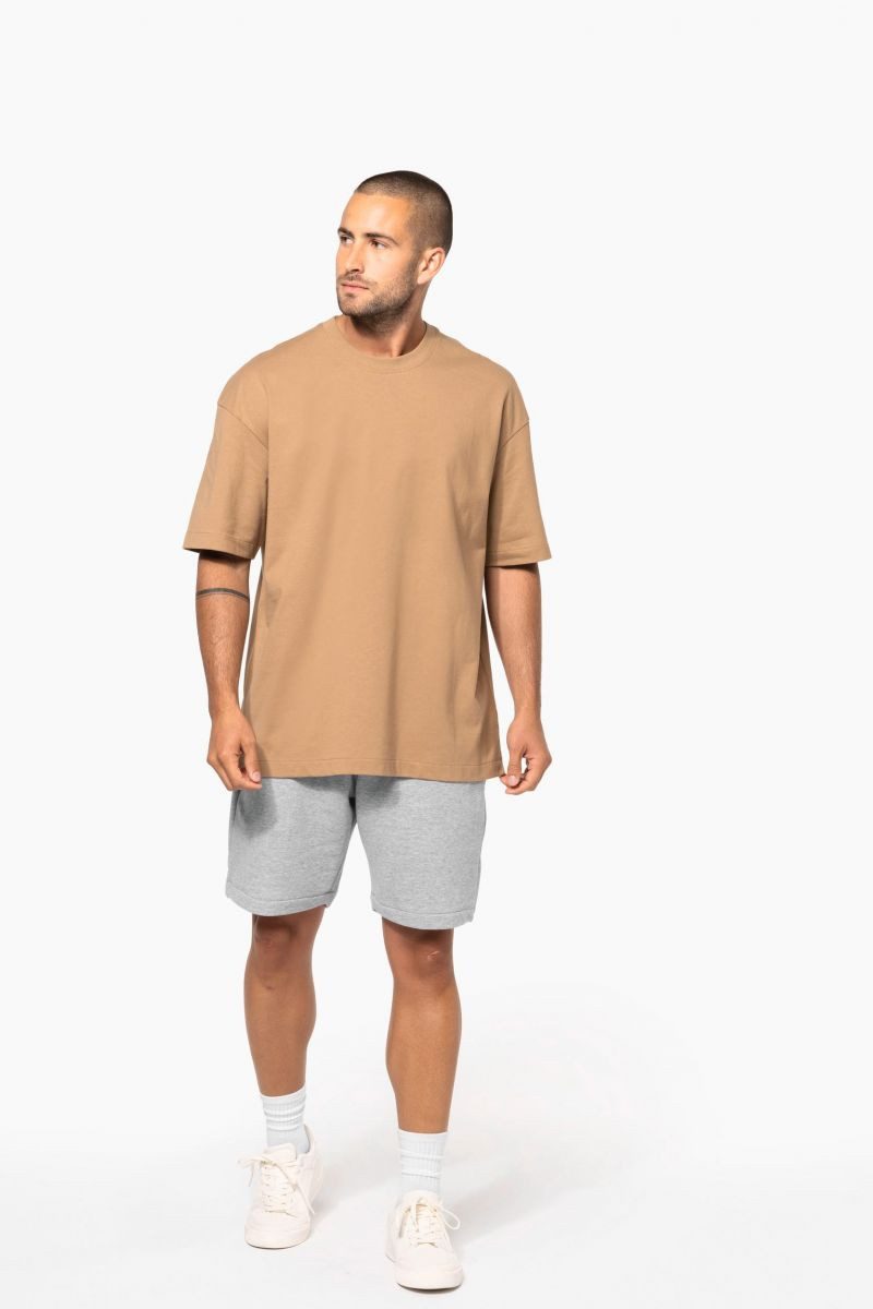 Kariban Rundhalsshirt T-Shirt mit kurzen Ärmeln, Unisex, Oversize