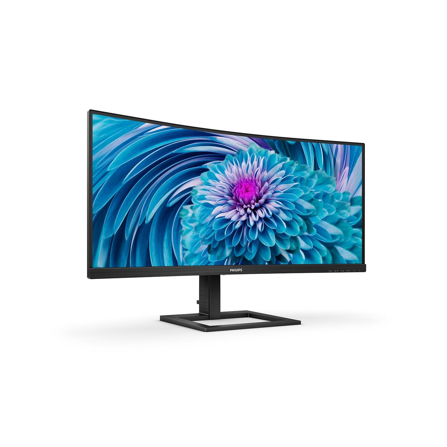 Philips 346E2CUAE Curved-Gaming-Monitor (86,36 cm/34 ", 3440 x 1440 px, 1 ms Reaktionszeit, 100 Hz, VA LCD)