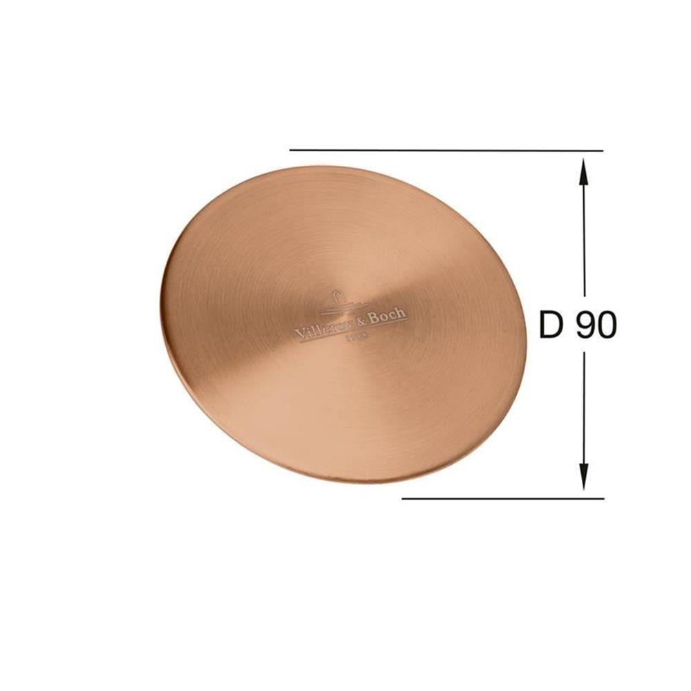 Villeroy & Boch Einbauspüle Cap Ventilabdeckung, Bronze