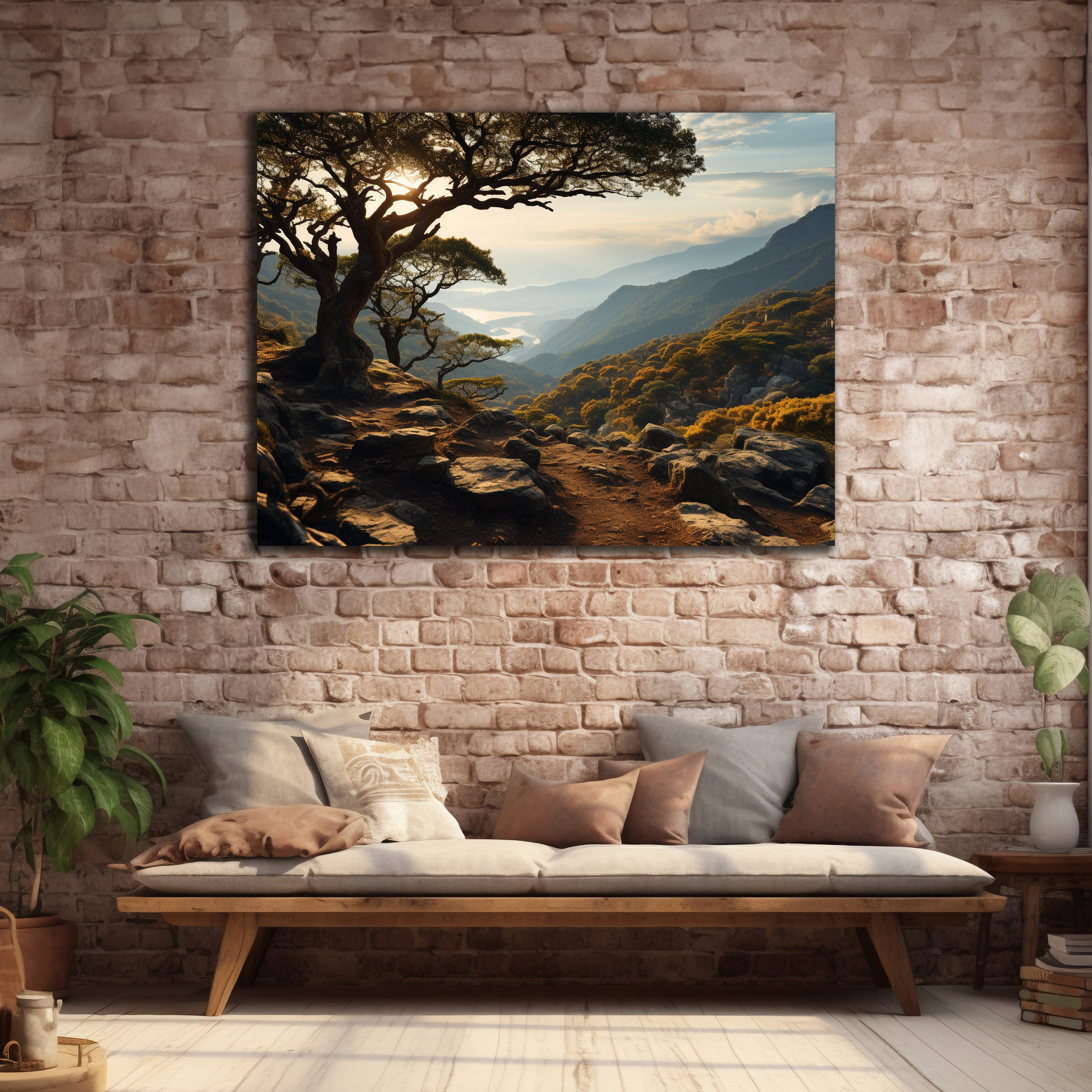 DARO Design Leinwandbild Modern Abstrakt Wandbilder XXL Wandbild Wand Deko günstig online kaufen