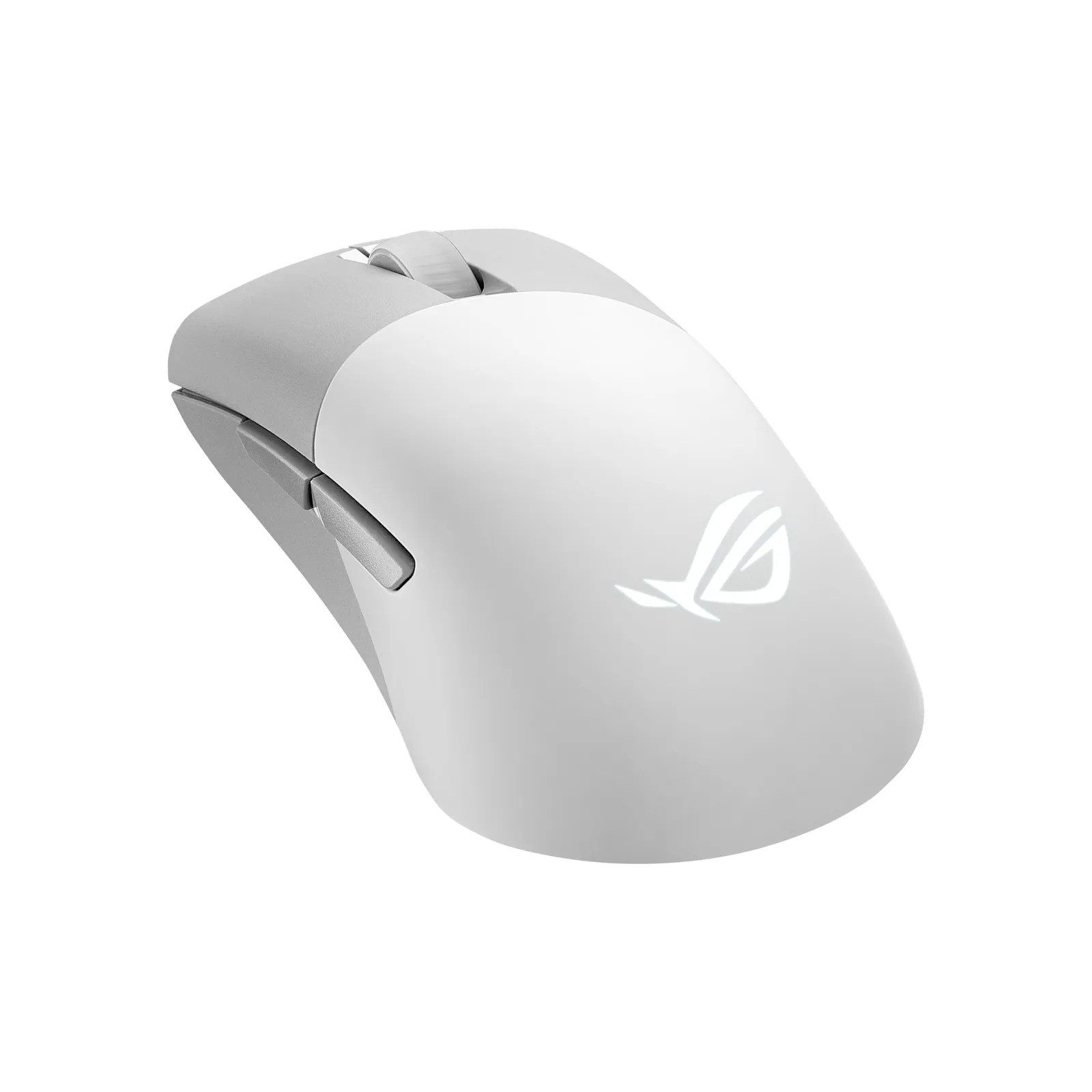 Asus ROG Keris Wireless AimPoint 36000 DPI Weiß RGB Pro XL Gaming-Maus (2,4 GHz Funk, Bluetooth, USB Kabel, 1000 dpi)