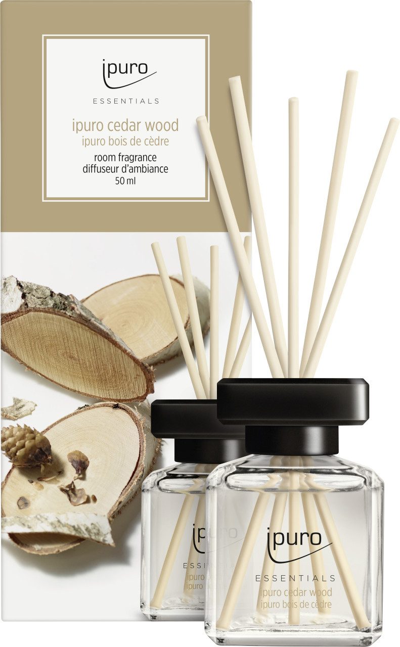 Duftstäbchen ipuro ESSENTIALS Raumduft Cedar Wood 50 ml