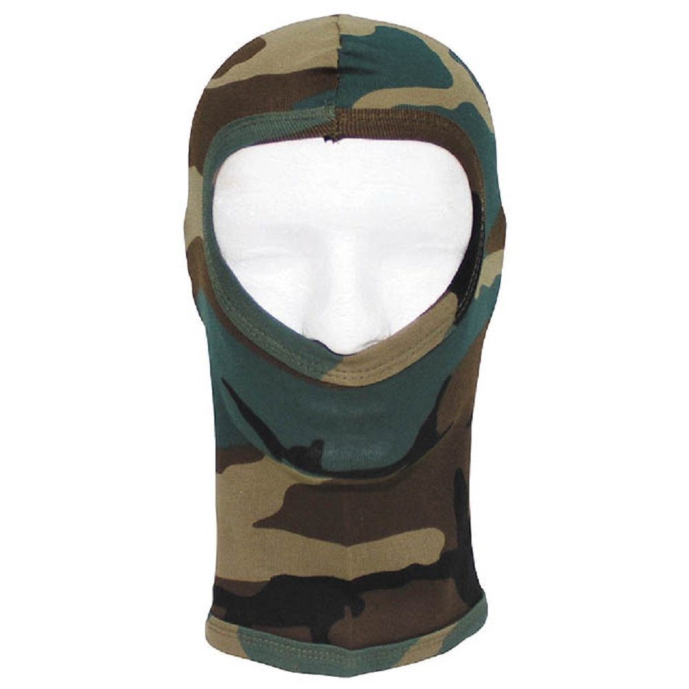 MFH Schlupfmütze Balaclava, 1-Loch, dünn, woodland, günstig online kaufen