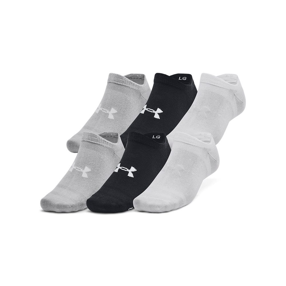Sneakersocken Unisex UA Essential Füßlinge im 6er-Pack