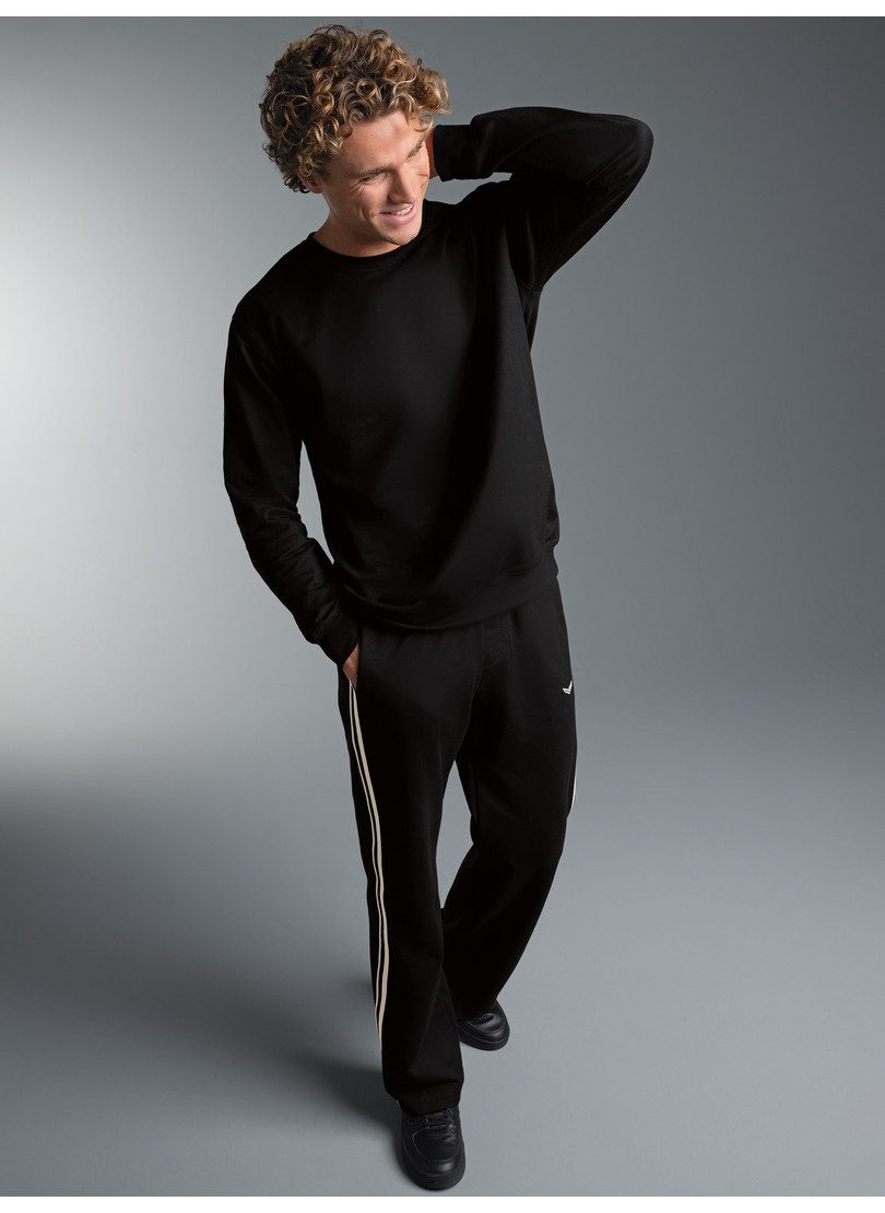 Trigema Freizeitanzug TRIGEMA Pyjama mit kontrastfarbigen Akzenten- (1-tlg)