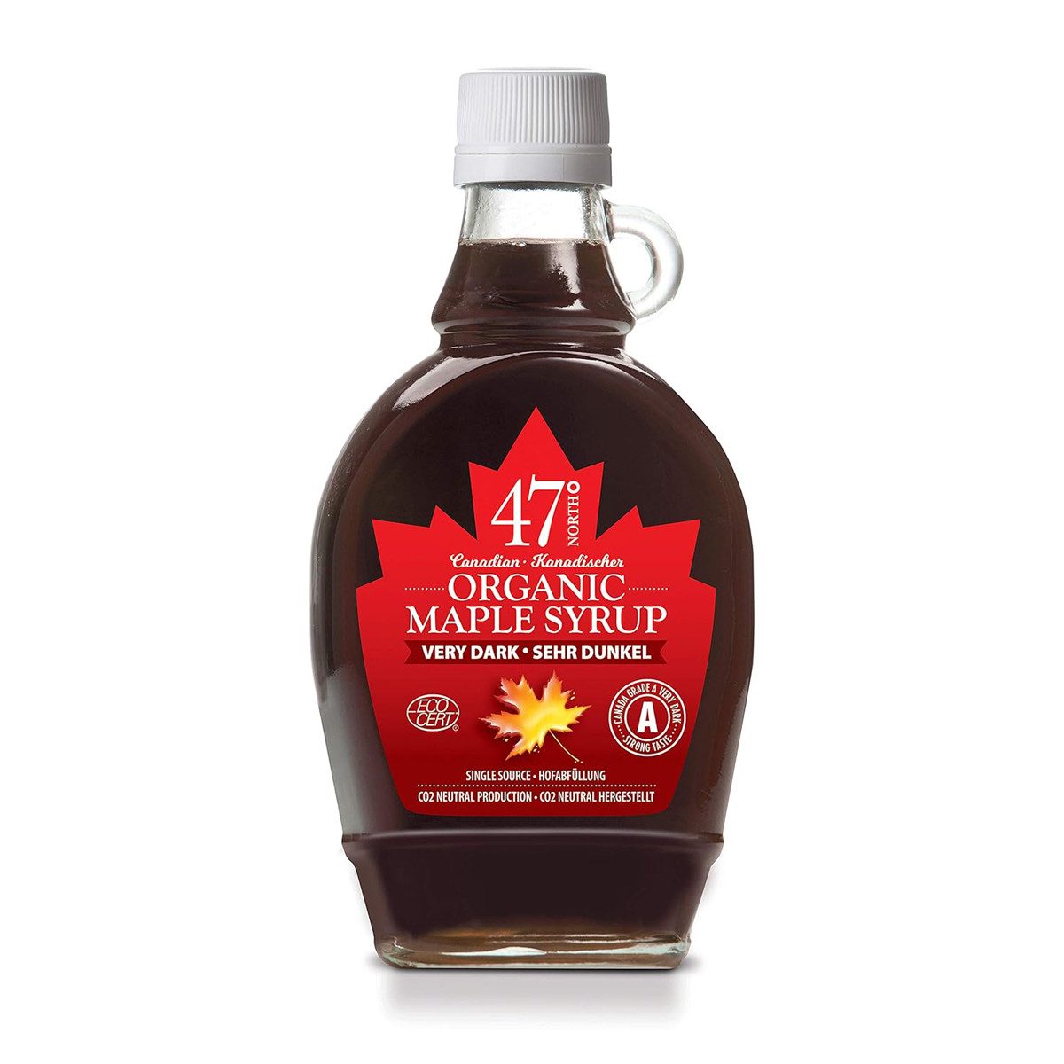 47 NORTH Sirup, 47 North Bio Kanadischer Ahornsirup Organic Maple Dark strong 250g