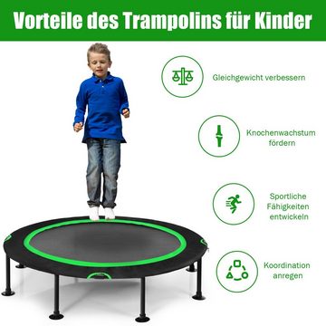 COSTWAY Kindertrampolin, φ 120 cm, In-/Outdoor