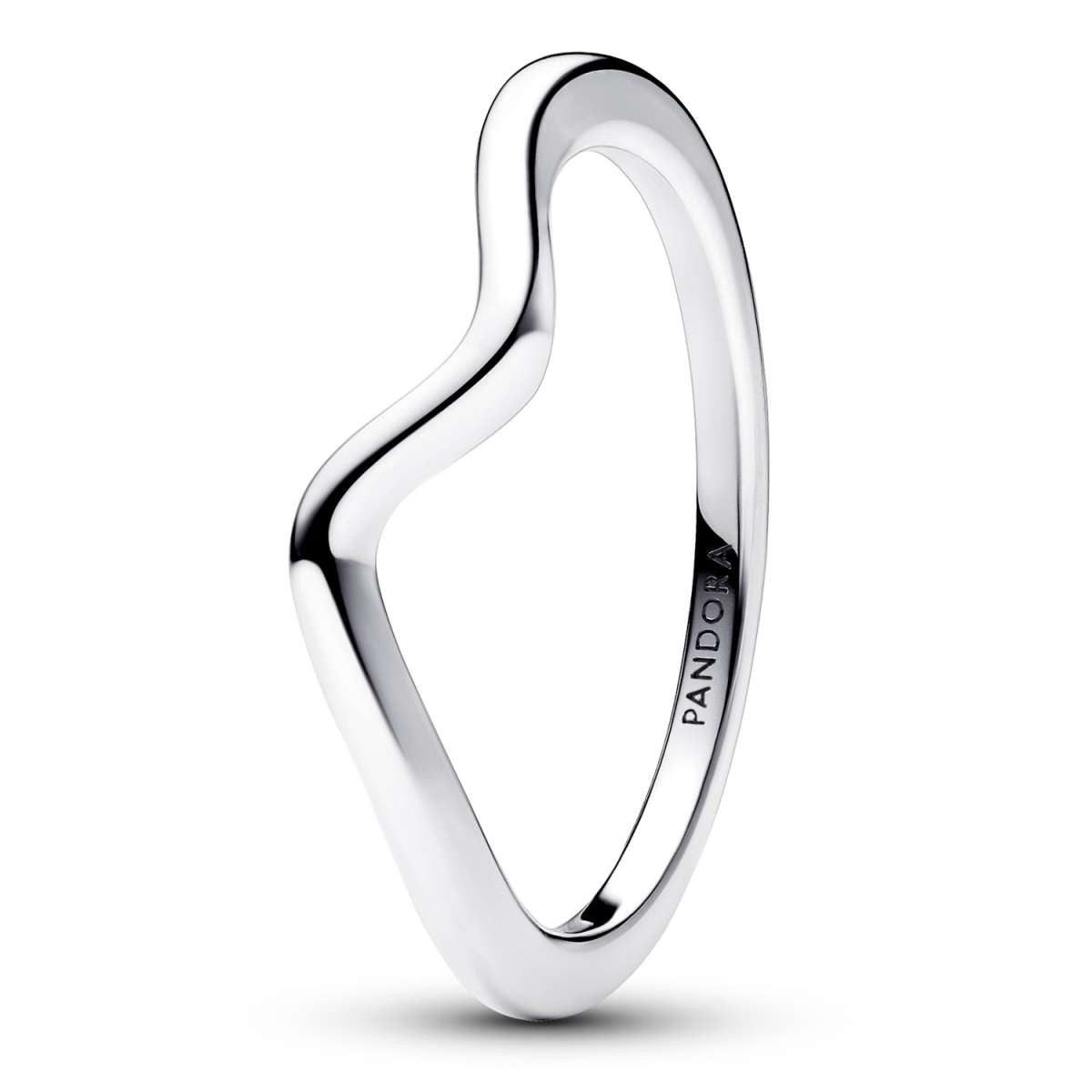 Pandora Silberring 193095C00, für Damen Polierte Welle