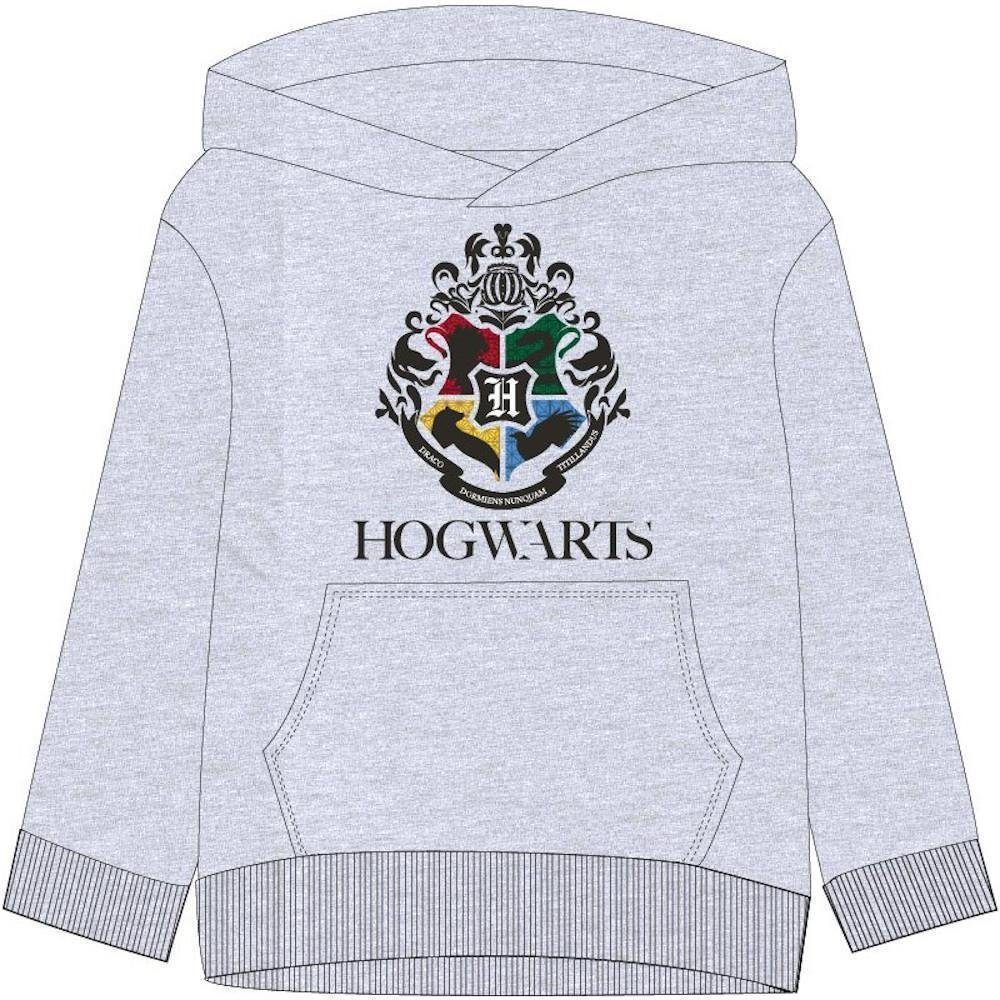EplusM Kapuzensweatshirt Harry Potter Sweatshirt "Hogwarts" Schriftzug und Wappen