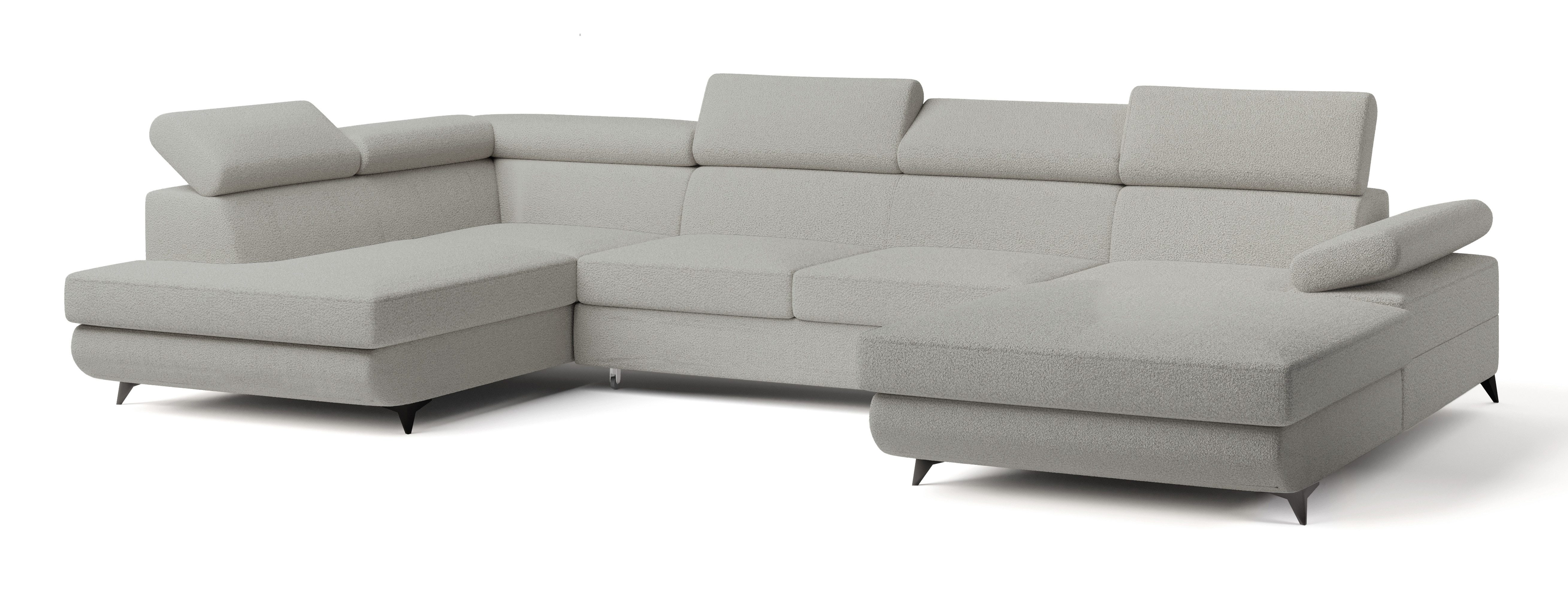 Masseno Ecksofa RUBANO mit Schlaffunktion U-Form, günstig online kaufen