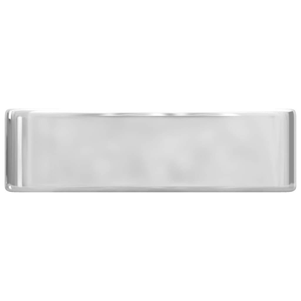 vidaXL Waschbecken Waschbecken mit Wasserhahnloch 48x37x13,5cm günstig online kaufen
