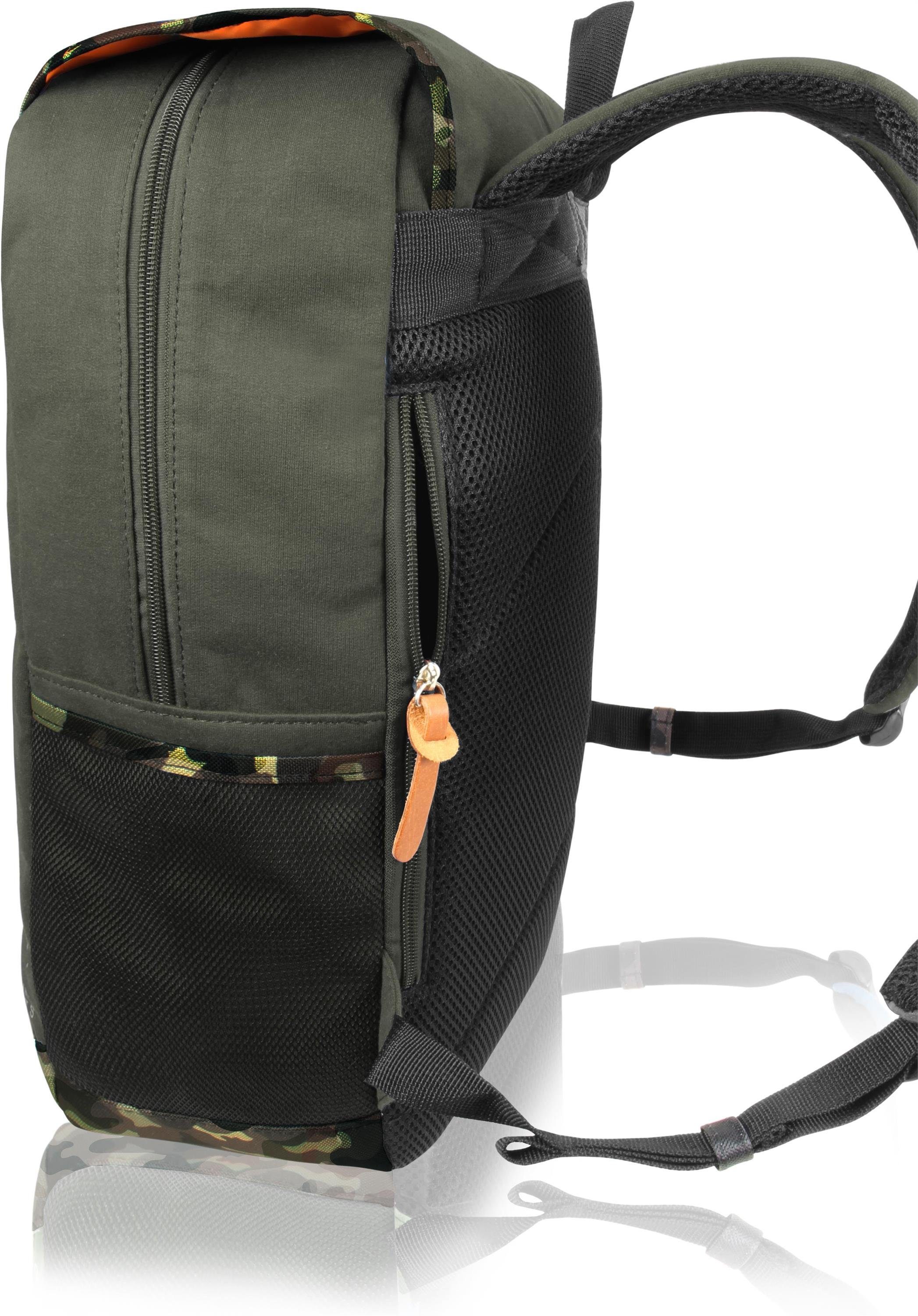 normani Daypack Rucksack Freshman, Schulrucksack mit vielen Fächern günstig online kaufen