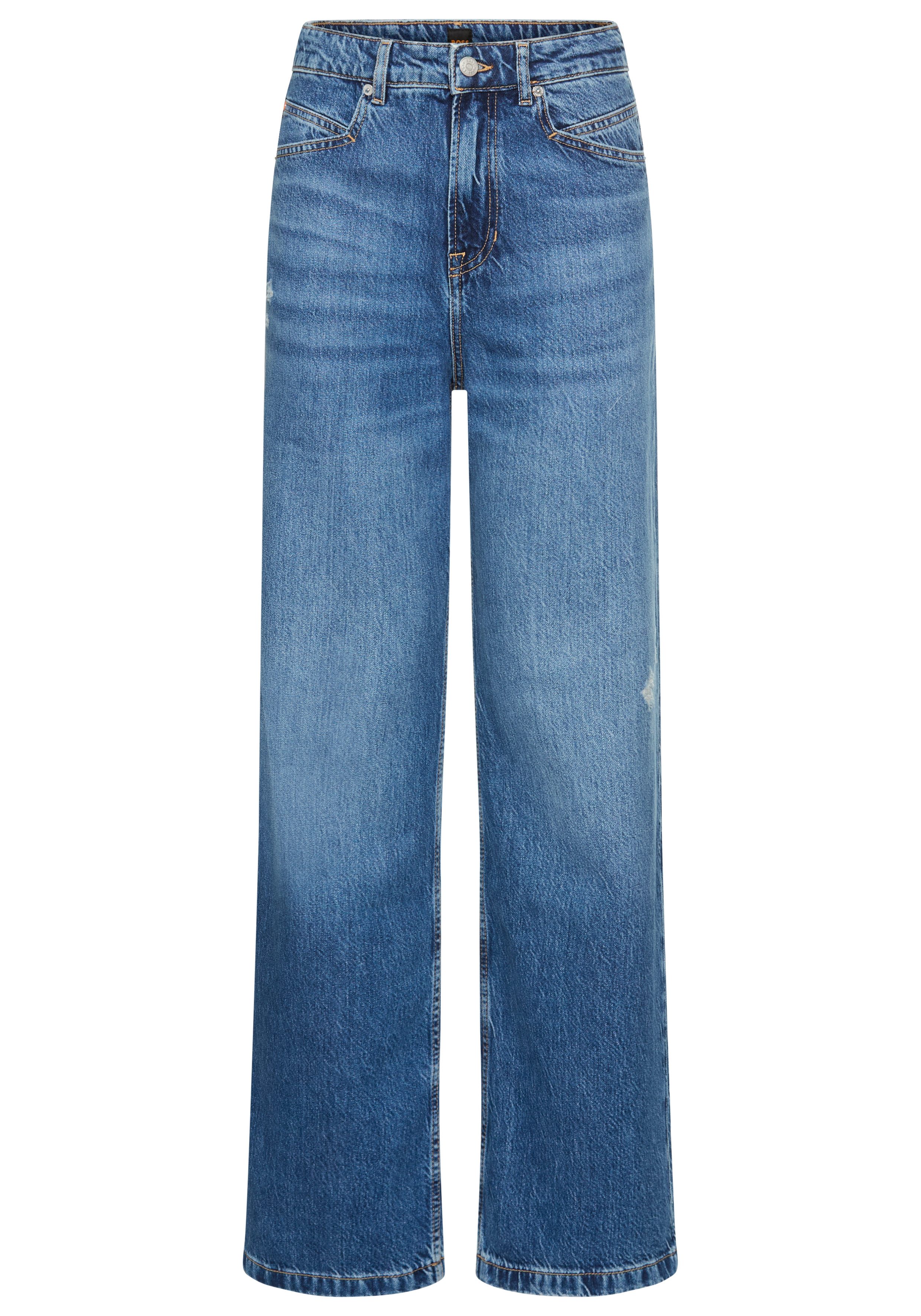 Weite Jeans Marlene High Rise Premium Damenmode