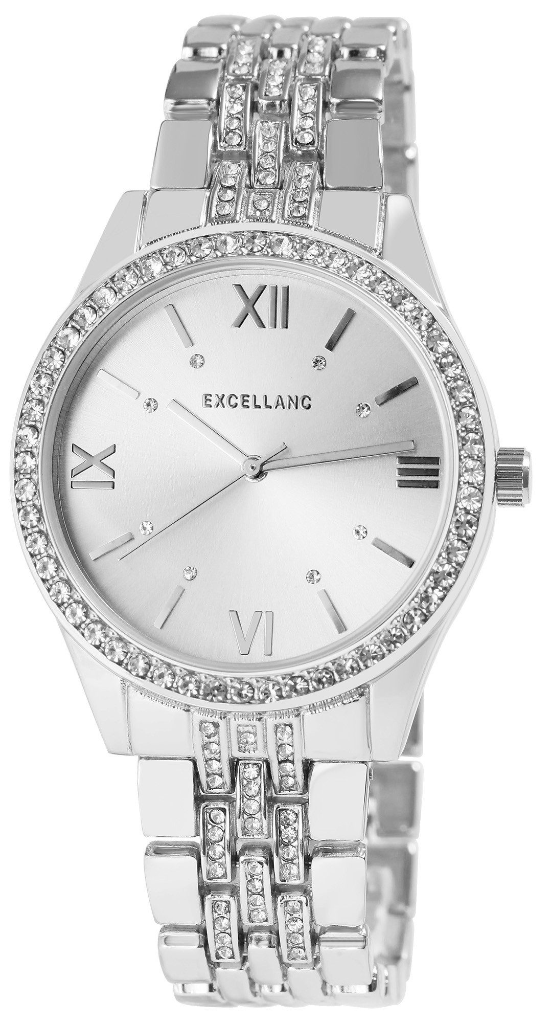 EXCELLANC Quarzuhr Mineralglas