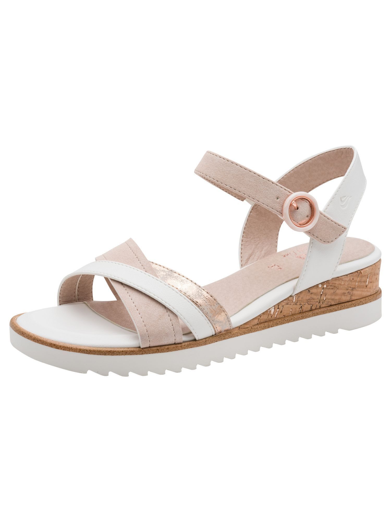 Jana Vegan Vegan kein Absatz 8-28762-46 Plateausandaletten Vegan