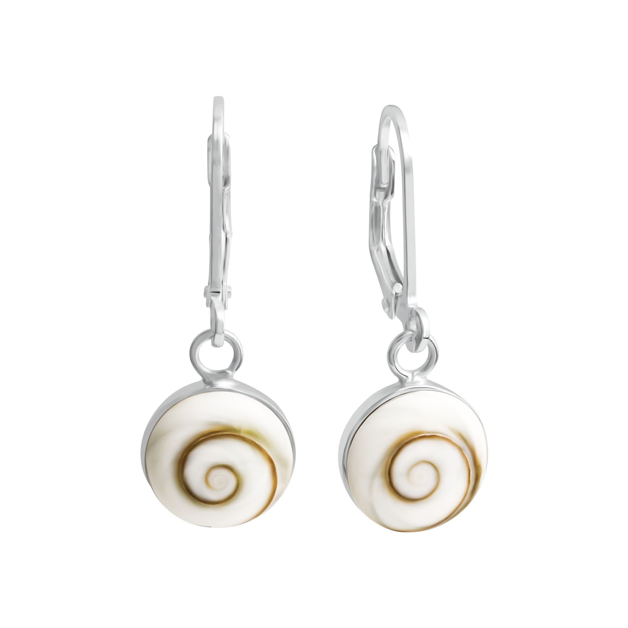 Vivance Paar Ohrhänger 925/- Sterling Silber mit Muschel weiß günstig online kaufen
