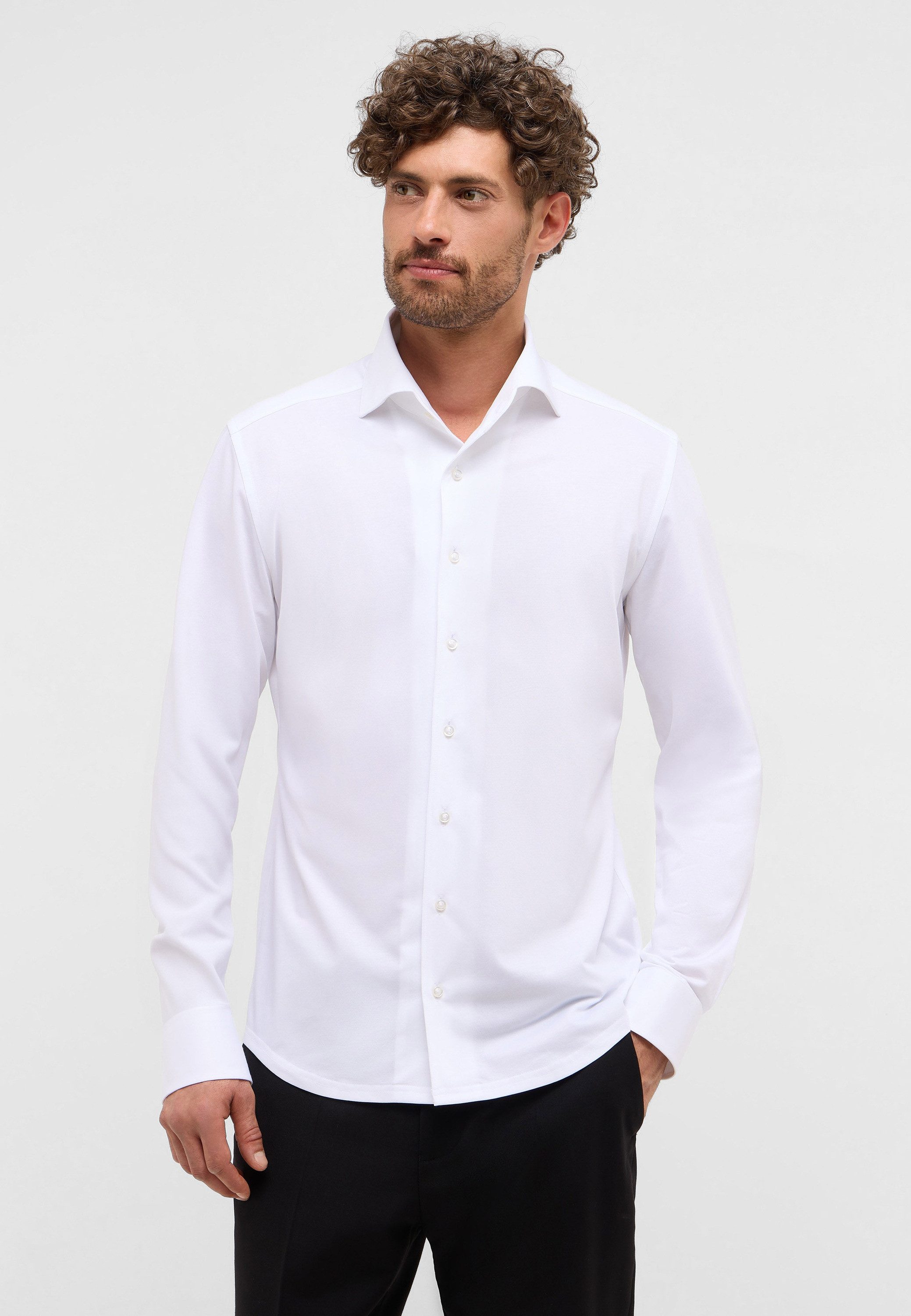 Eterna Langarmhemd "SLIM FIT", NON IRON (bügelfrei) günstig online kaufen