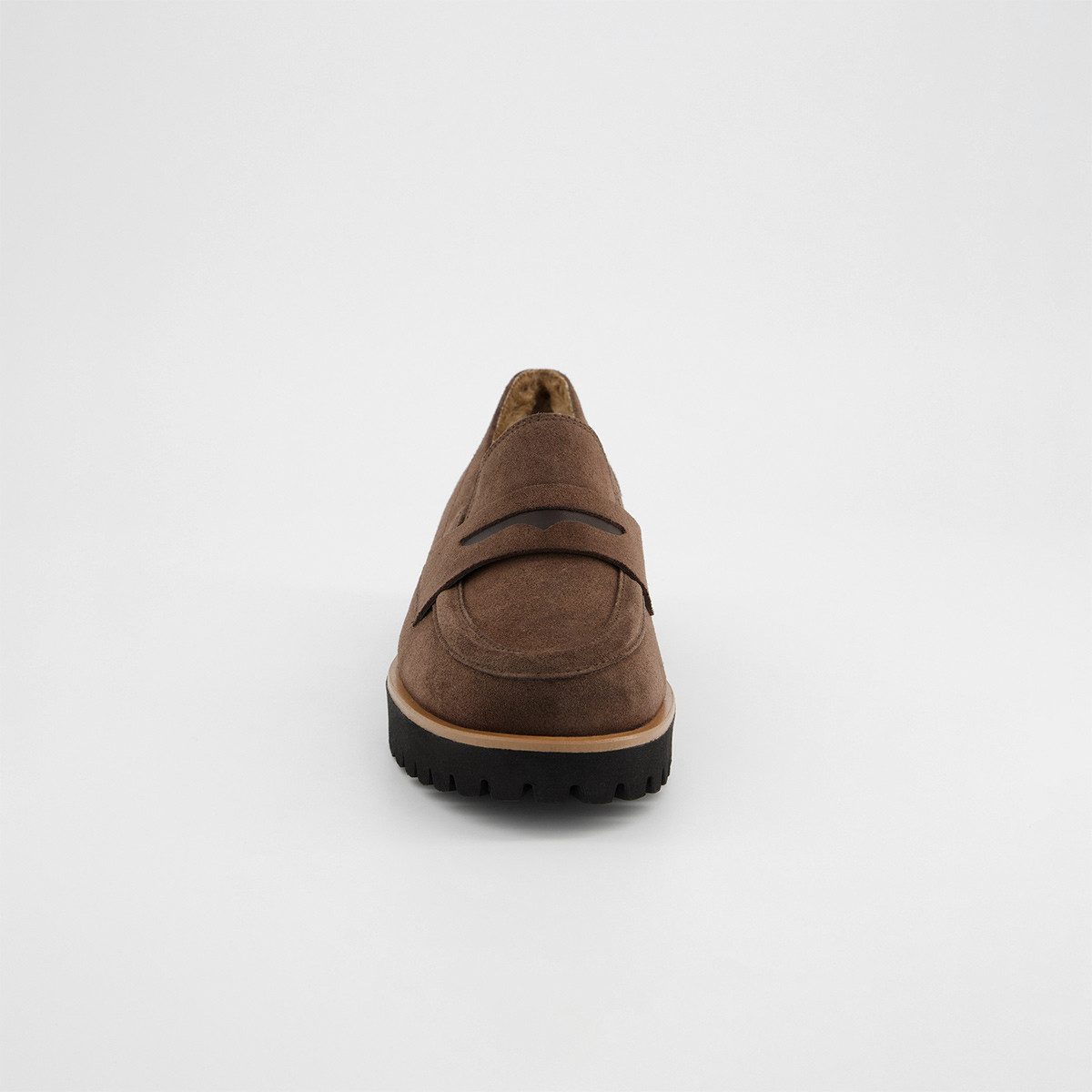 Paul Green Paul Green 1233-002, Warmfutter, Slipper & Mokassin, Braun, Damen Slipper