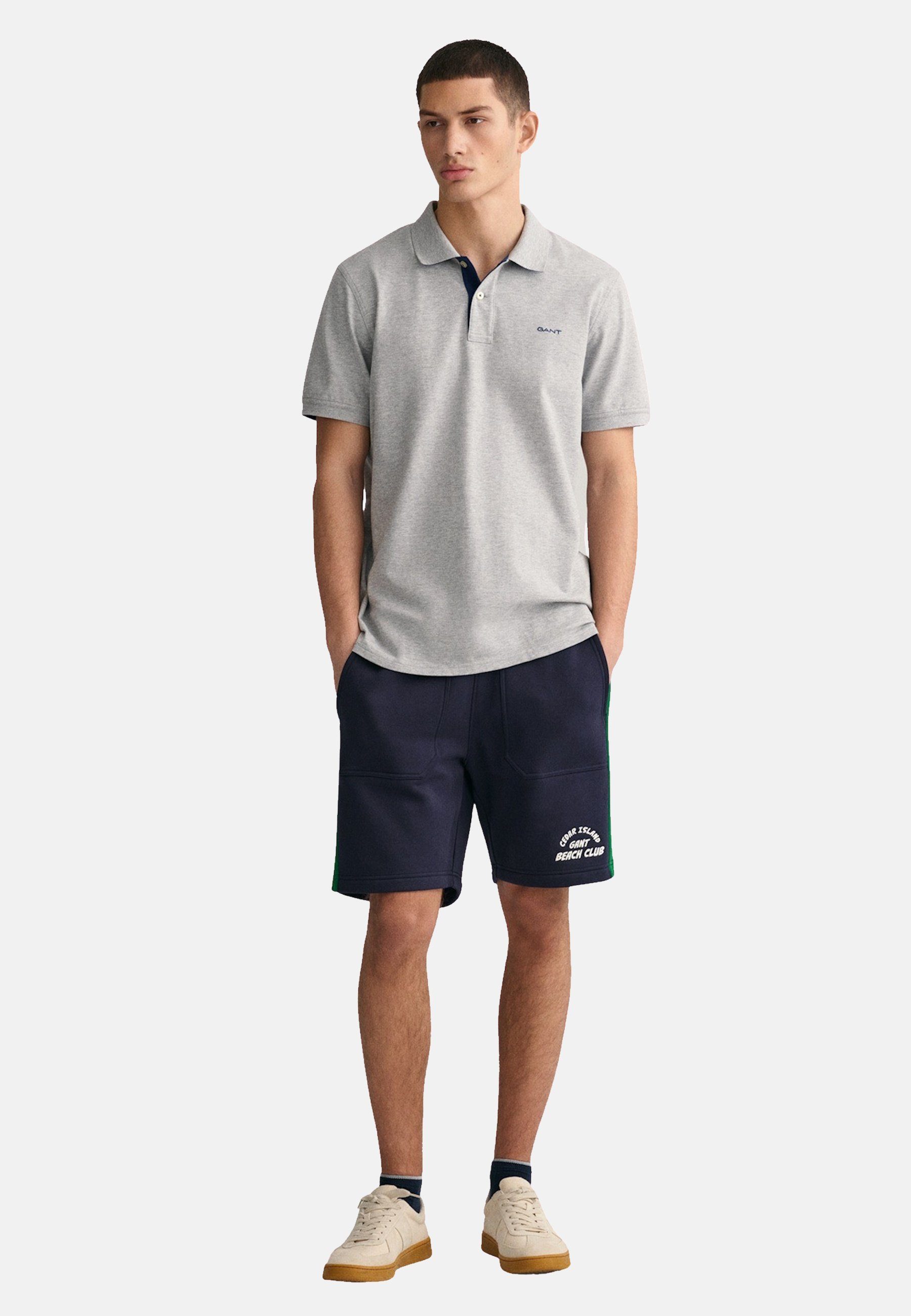 Gant Poloshirt Poloshirt Reg Contrast Pique Kurzarmshirt (1-tlg., 1) günstig online kaufen