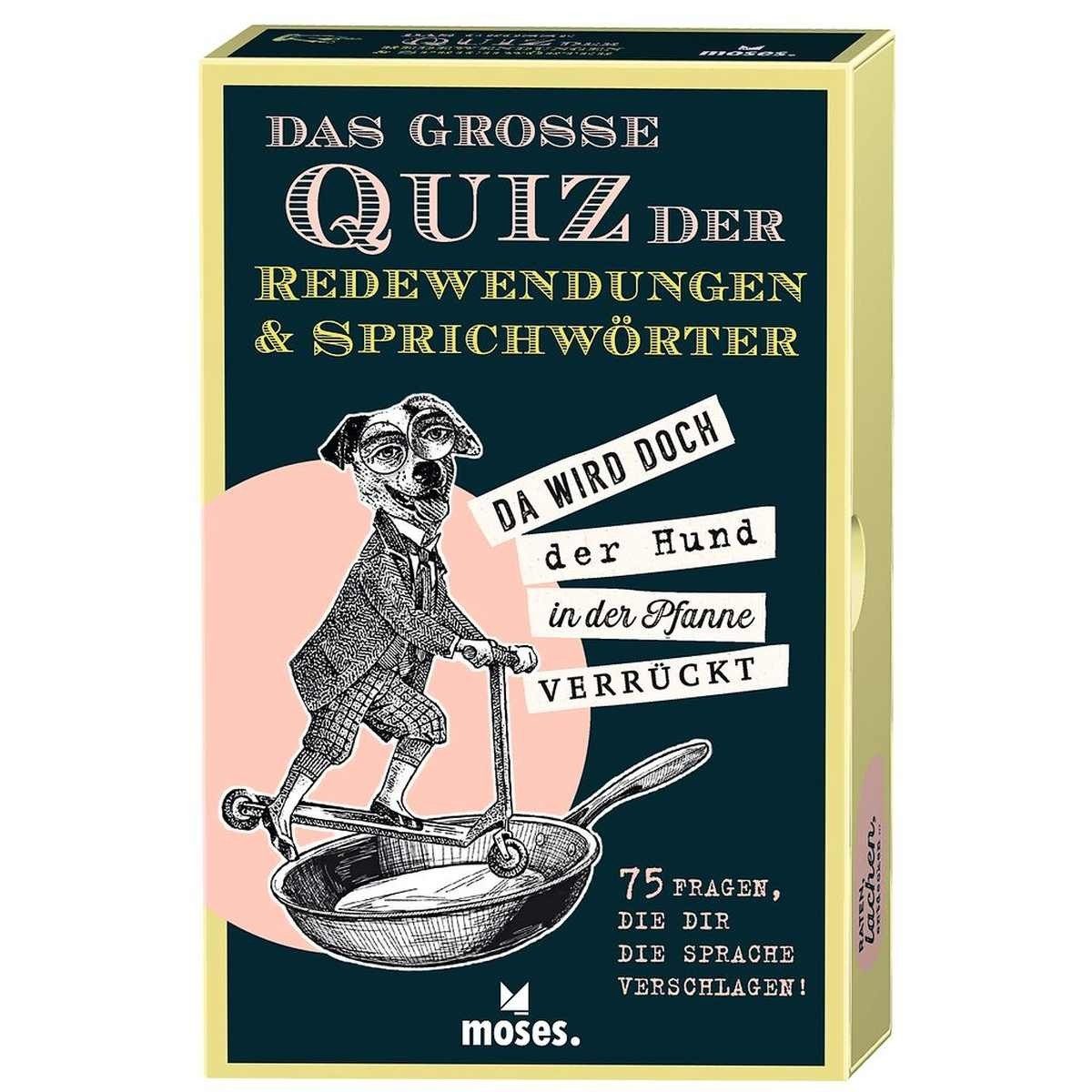 Moses. Verlag Spiel Das große Quiz der Redewendungen & Sprichwörter