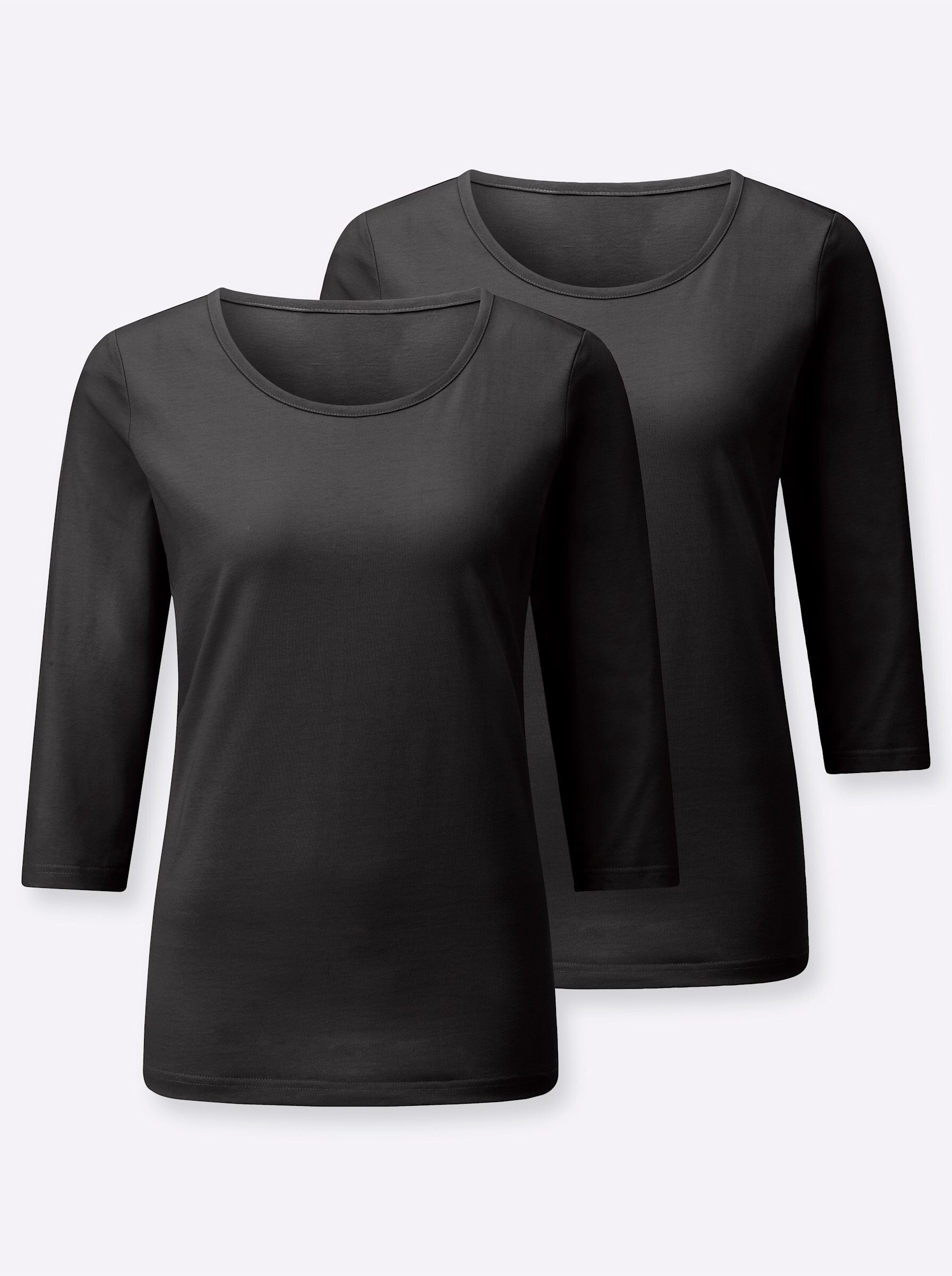 Witt T-Shirt 2er-Pack Shirts 3/4-Arm (2-tlg)