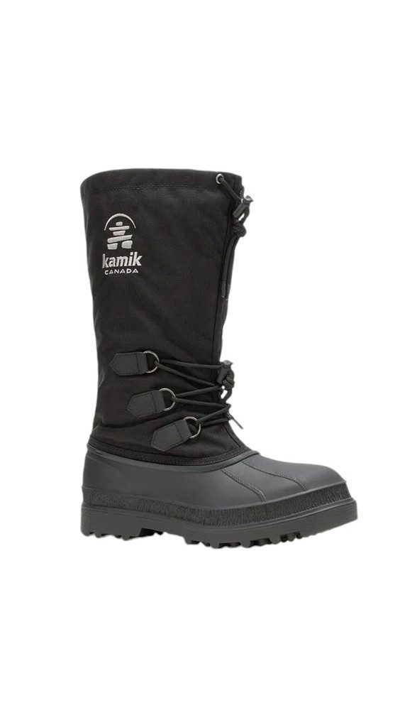 Kamik Canuck (Denier-Nylon, wasserdicht) schwarz Herren Winterstiefel günstig online kaufen