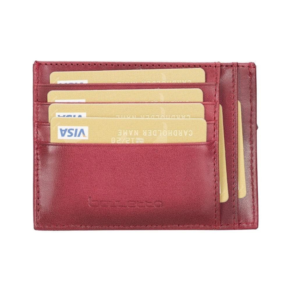Renna Leather Brieftasche Kartenetui mit Münzfach