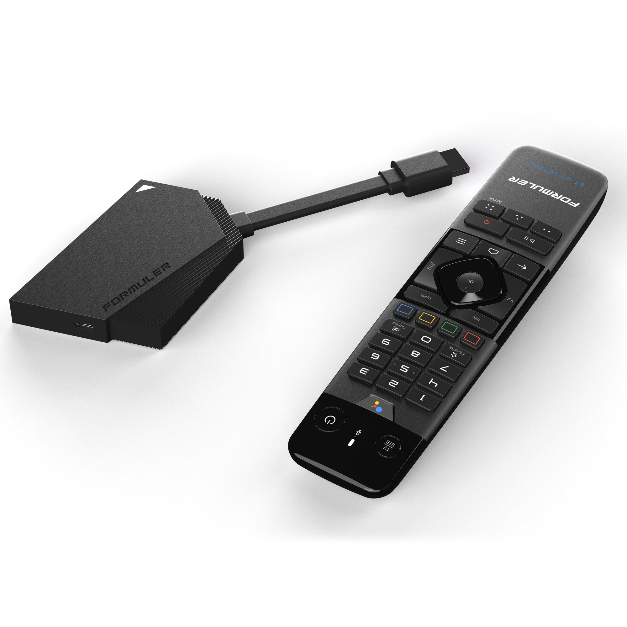 FORMULER Streaming-Box Z Mini Android 12 Multimedia 4K -Box 2GB RAM 8GB, BT Fernbedienung