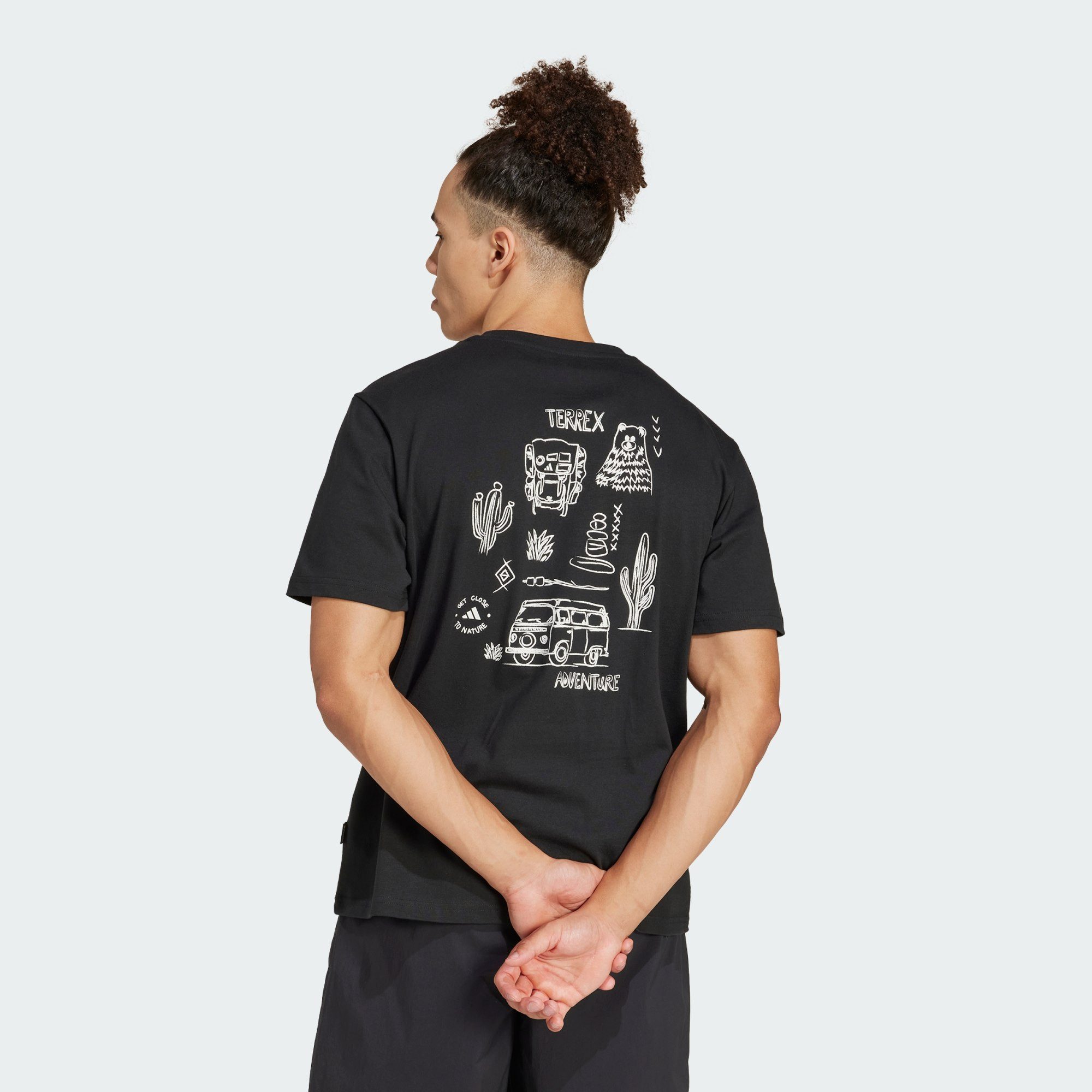adidas TERREX Funktionsshirt POLYGIENE GRAPHIC T-SHIRT günstig online kaufen