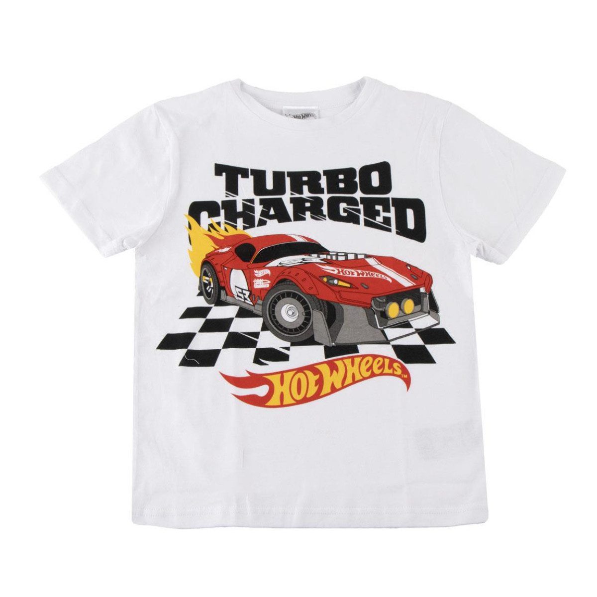 Hot Wheels T-Shirt - Kurzarmshirt Kinder Baumwollshirt Freizeit Sommer Kleidung (1-tlg)