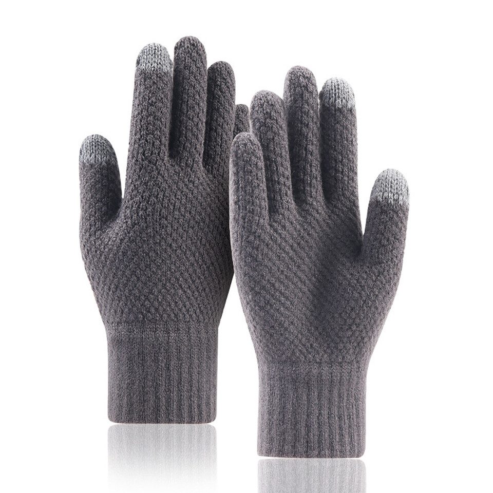 Coonoor Strickhandschuhe Outdoor-warme Strickhandschuhe mit Fleece, günstig online kaufen