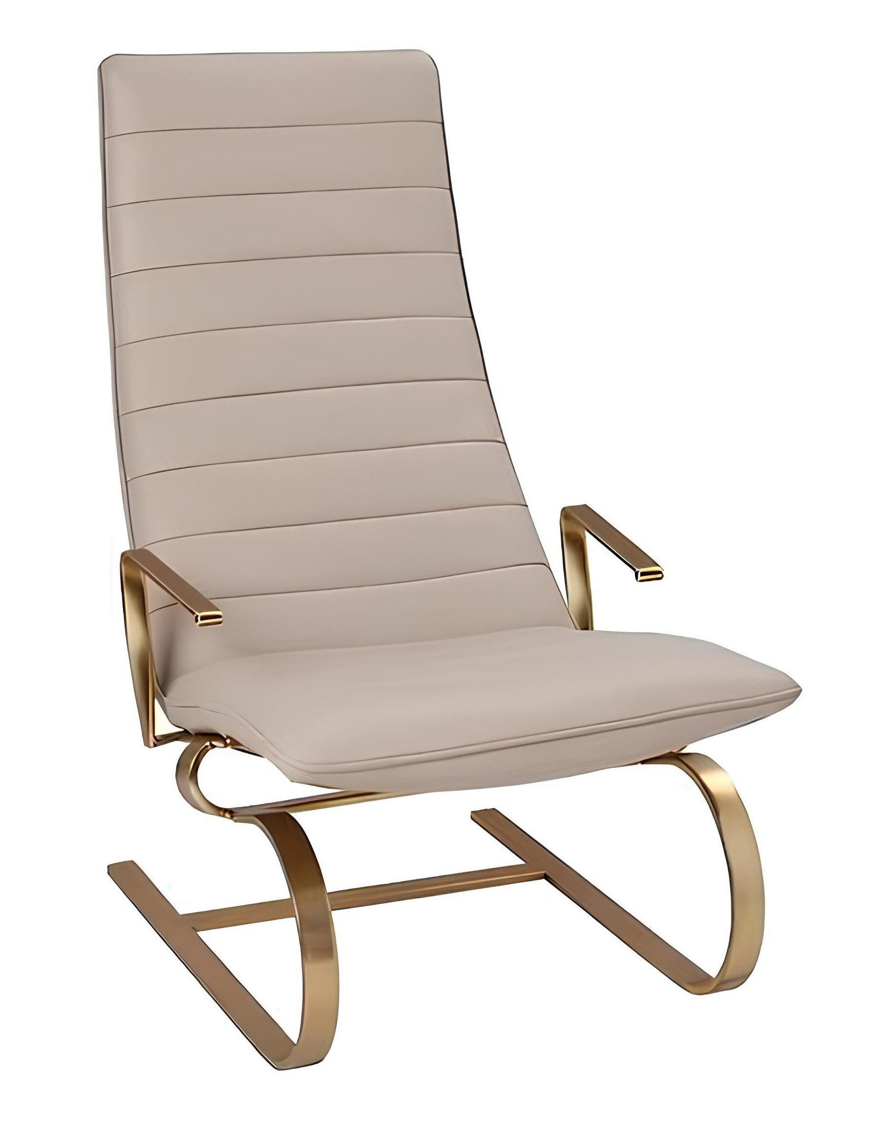 Xlmoebel Loungesessel Moderner Schaukelstuhl für Entspannung Lesen Komfort Loungesessel (1-St., Loungesessel), Hergestellt in Europa