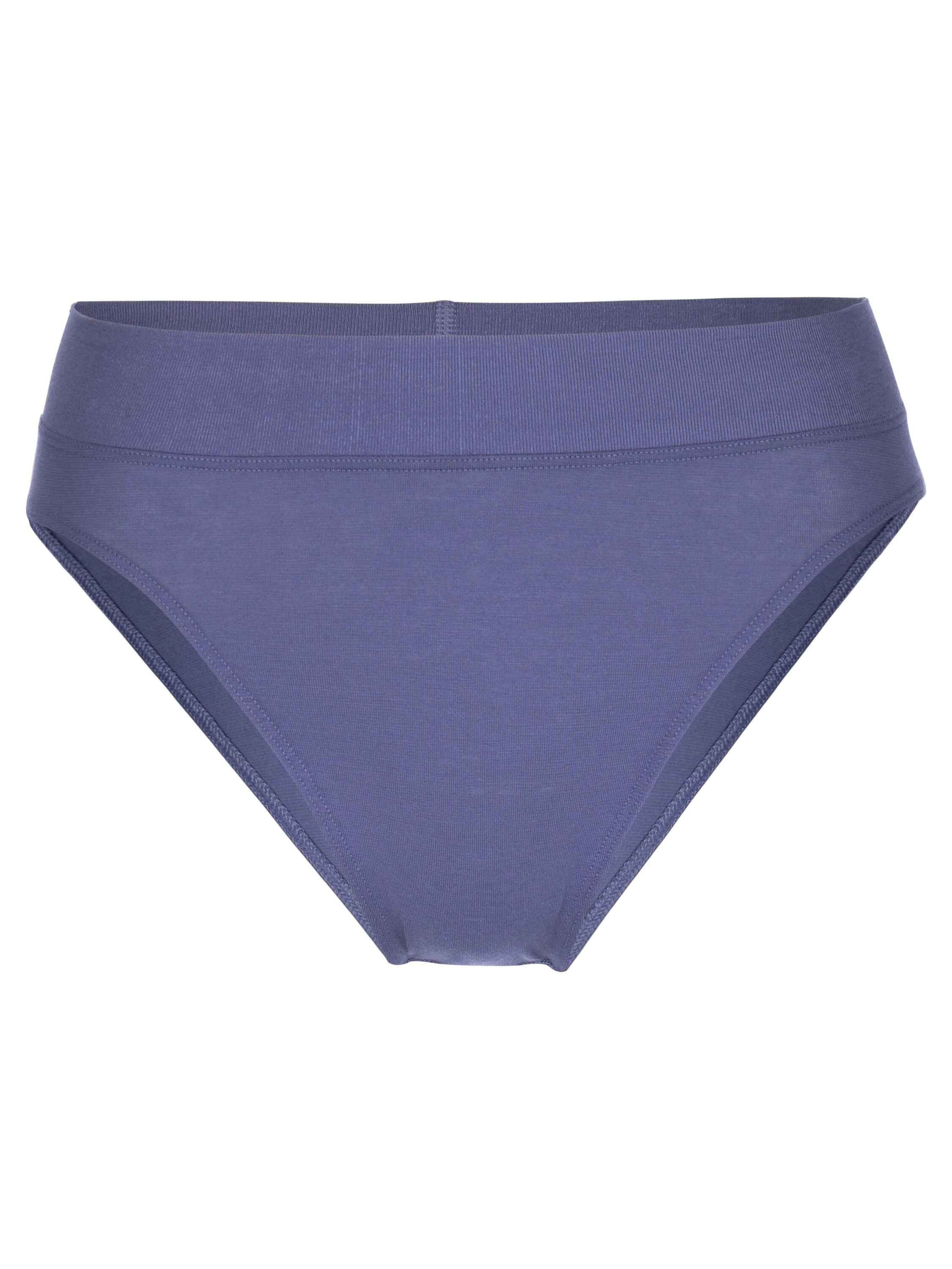 high Slip Taillenslip waist CALIDA mit (1-St) twilight purple Softbund,