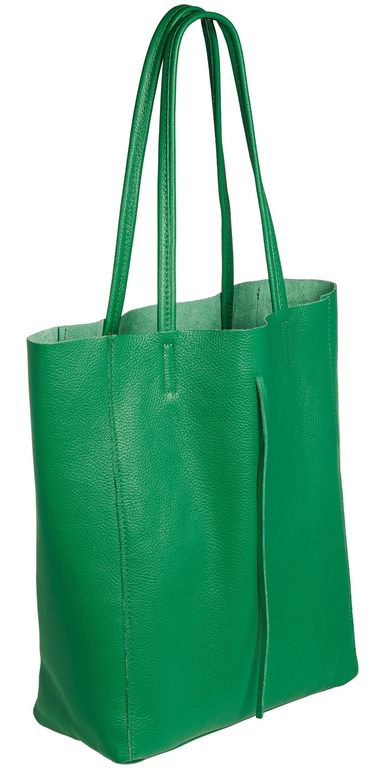 Caspar Schultertasche - Großer Damen Leder Shopper Tasche - CLASSIC LINE - günstig online kaufen