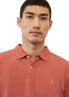 Marc O'Polo Langarm-Poloshirt in Soft-Touch-Jersey-Qualität