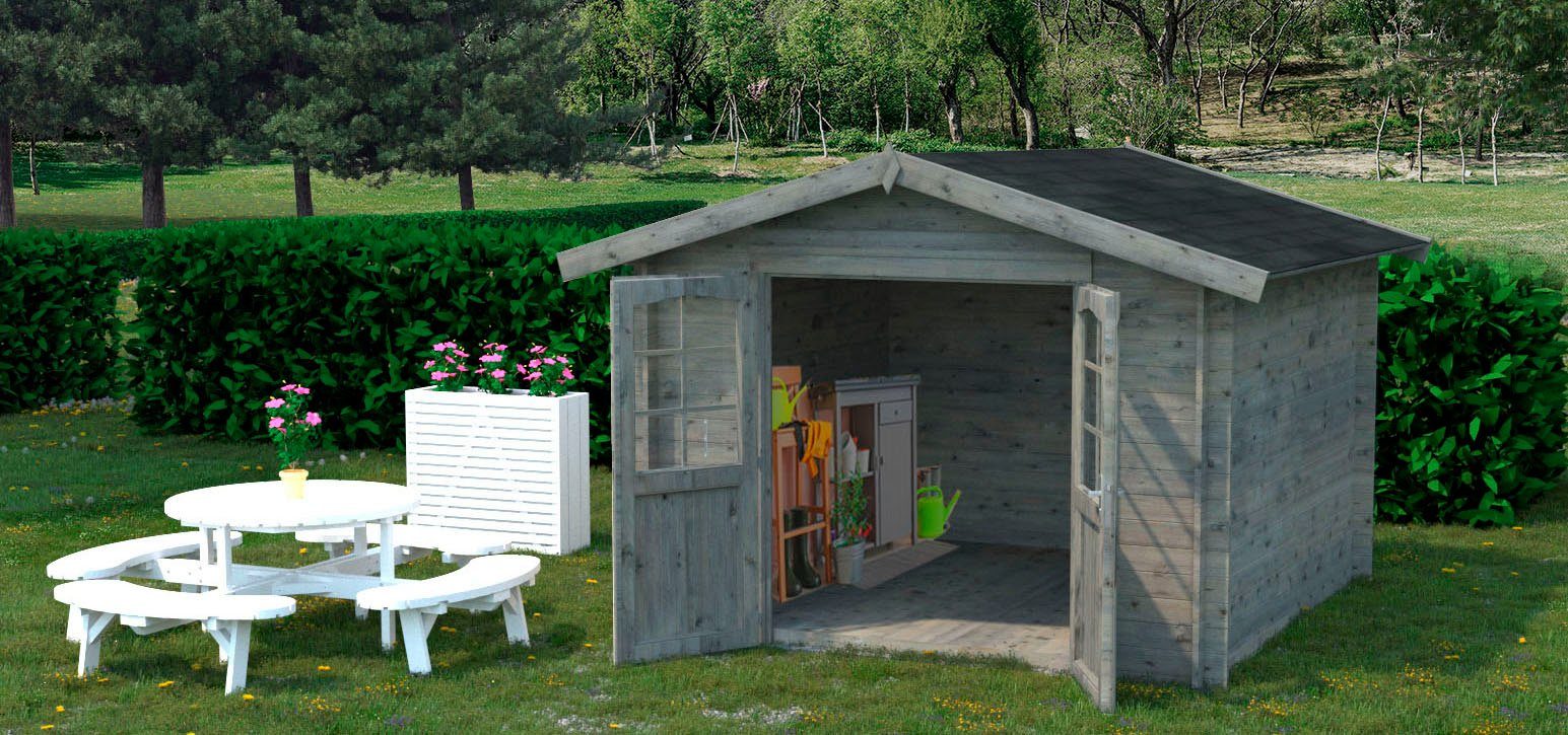 Palmako Gartenhaus Lotta, BxT: 340x276 cm, 7,3 qm