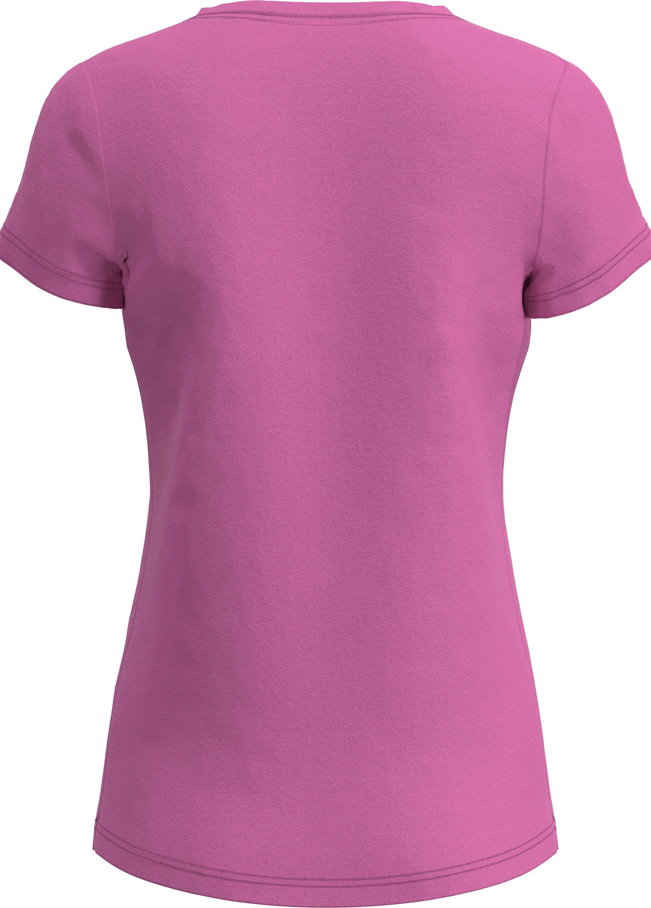 363ENGLISH und schlichter Jeans ROSE Pepe in Optik VIOLETTE figurbetonter Passform T-Shirt in unifarbener