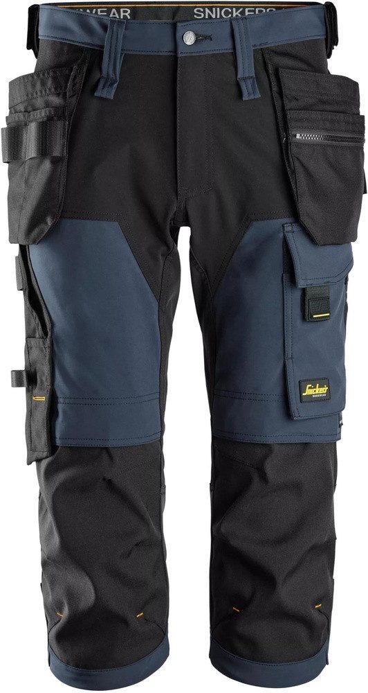 Snickers Workwear Arbeitshose 6178, 4-Wege Stretch Piratenhose mit Holstert.