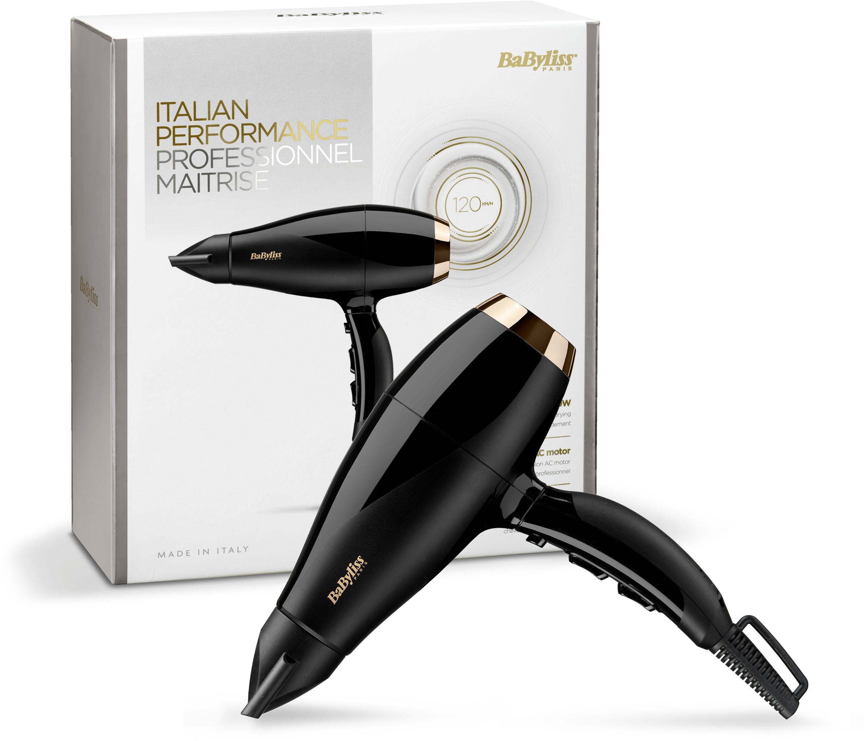 BaByliss Ionic-Haartrockner 6714E 2300 Super Haartrockner W, AC Pro