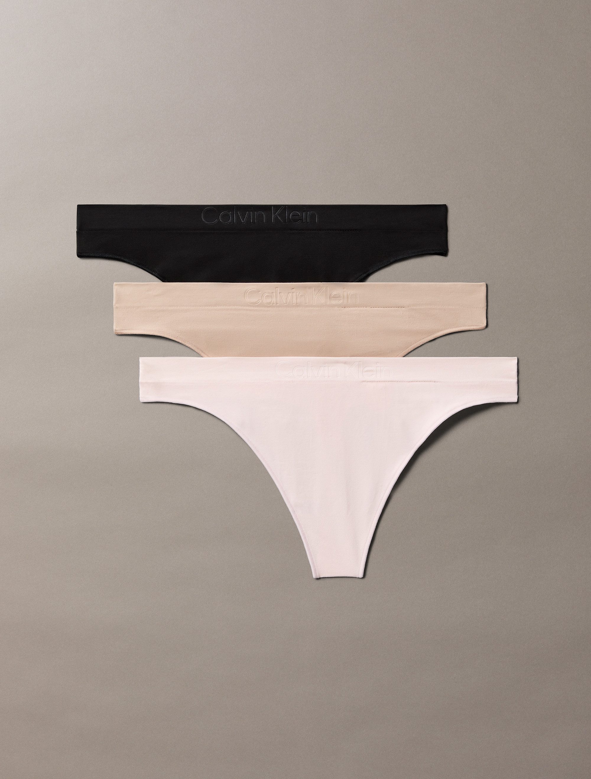 Calvin Klein Underwear Tanga THONG 3 PK (Packung, 3-St) Mit geradem Abschlu günstig online kaufen