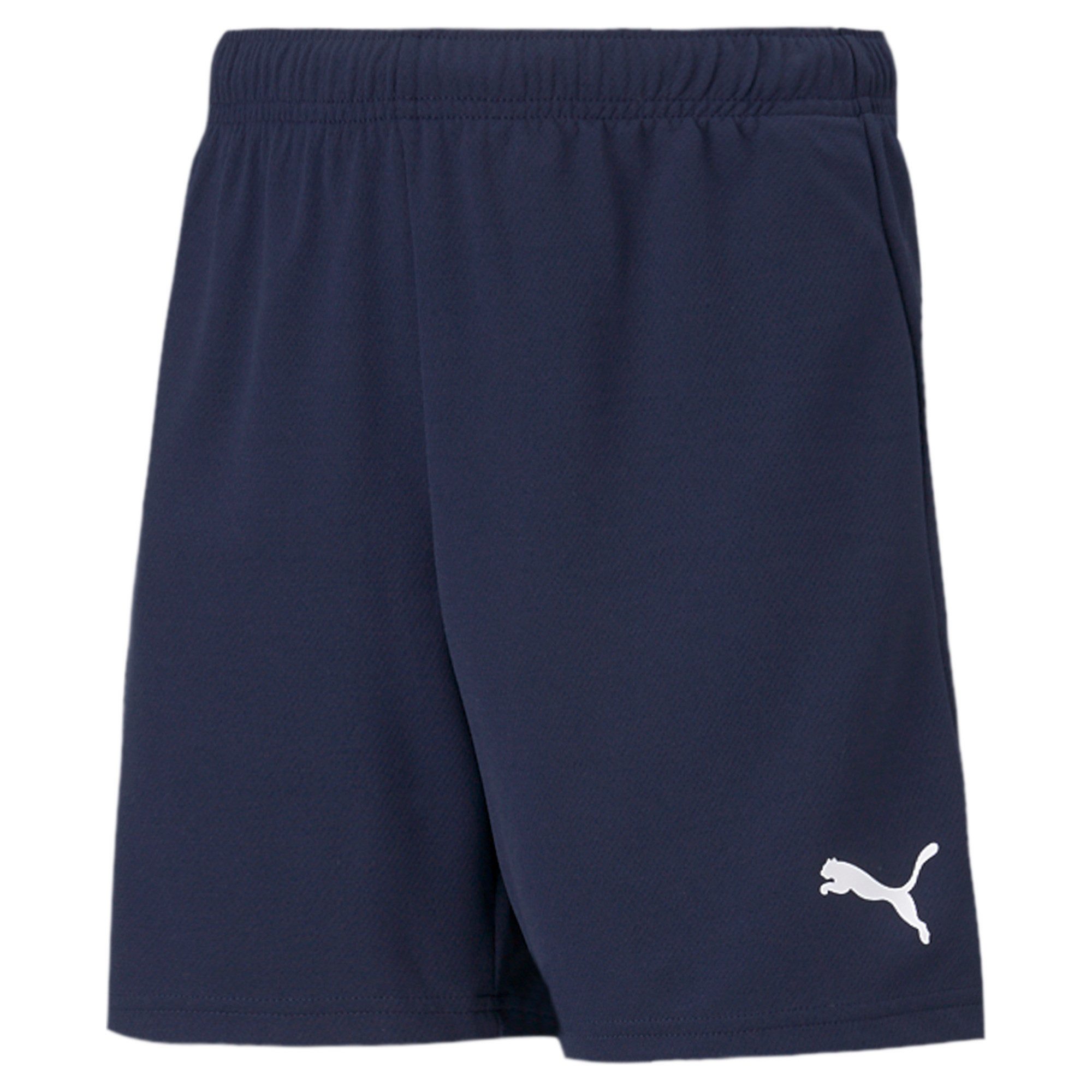 PUMA Trainingsshorts TEAMRISE SHORT JR aus Netzmaterial, mit DryCELL Technologie, kniefreier Schnitt – Bild 4 von 5