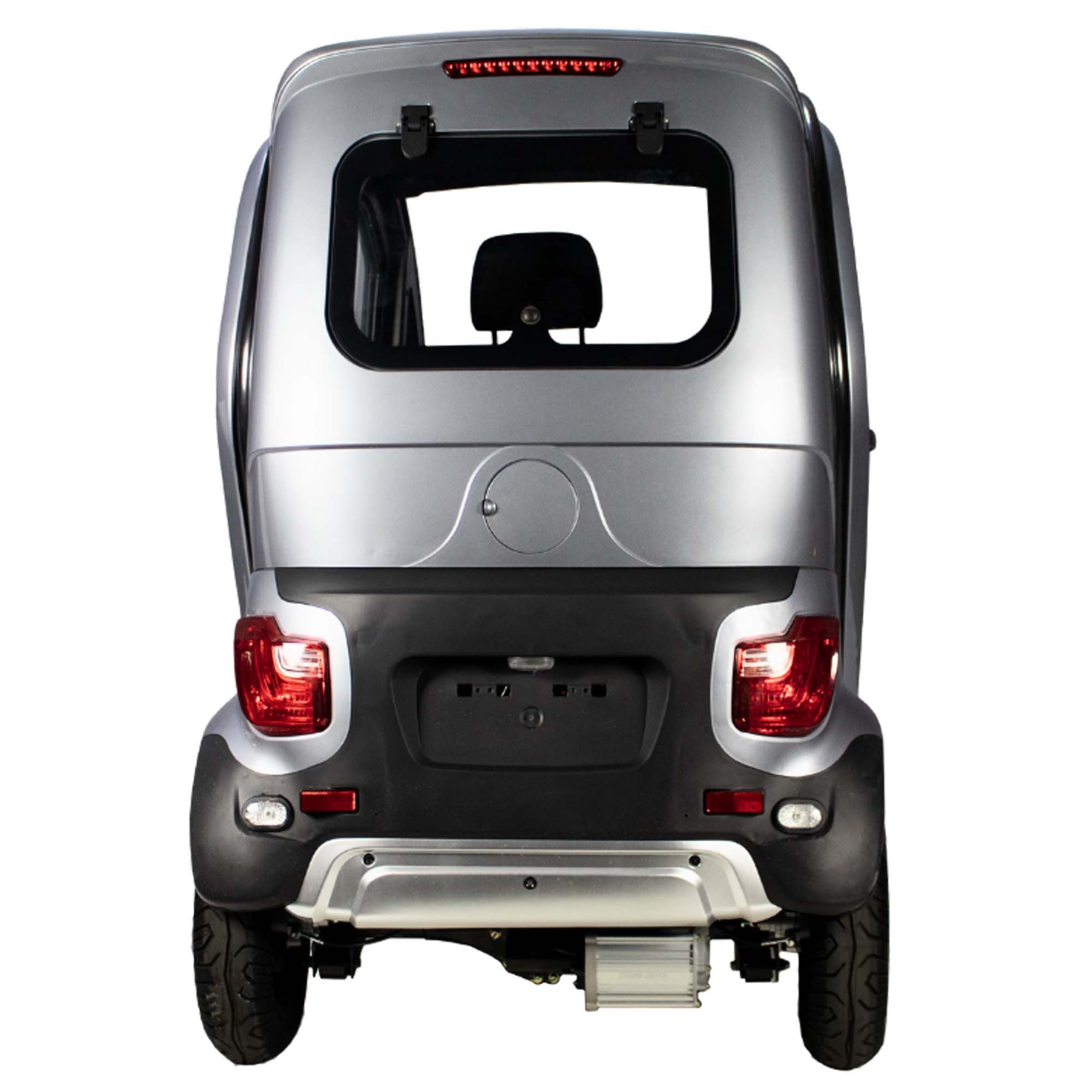 Volta E-Motorroller Volta EV1 Elektro-Kabinenroller Vierrädrig 2 Sitze Hintereinander, 2000 W, 45 km/h, VRLA-Gel Akku ca. 63 km Reichweite COC Straßenzulassung