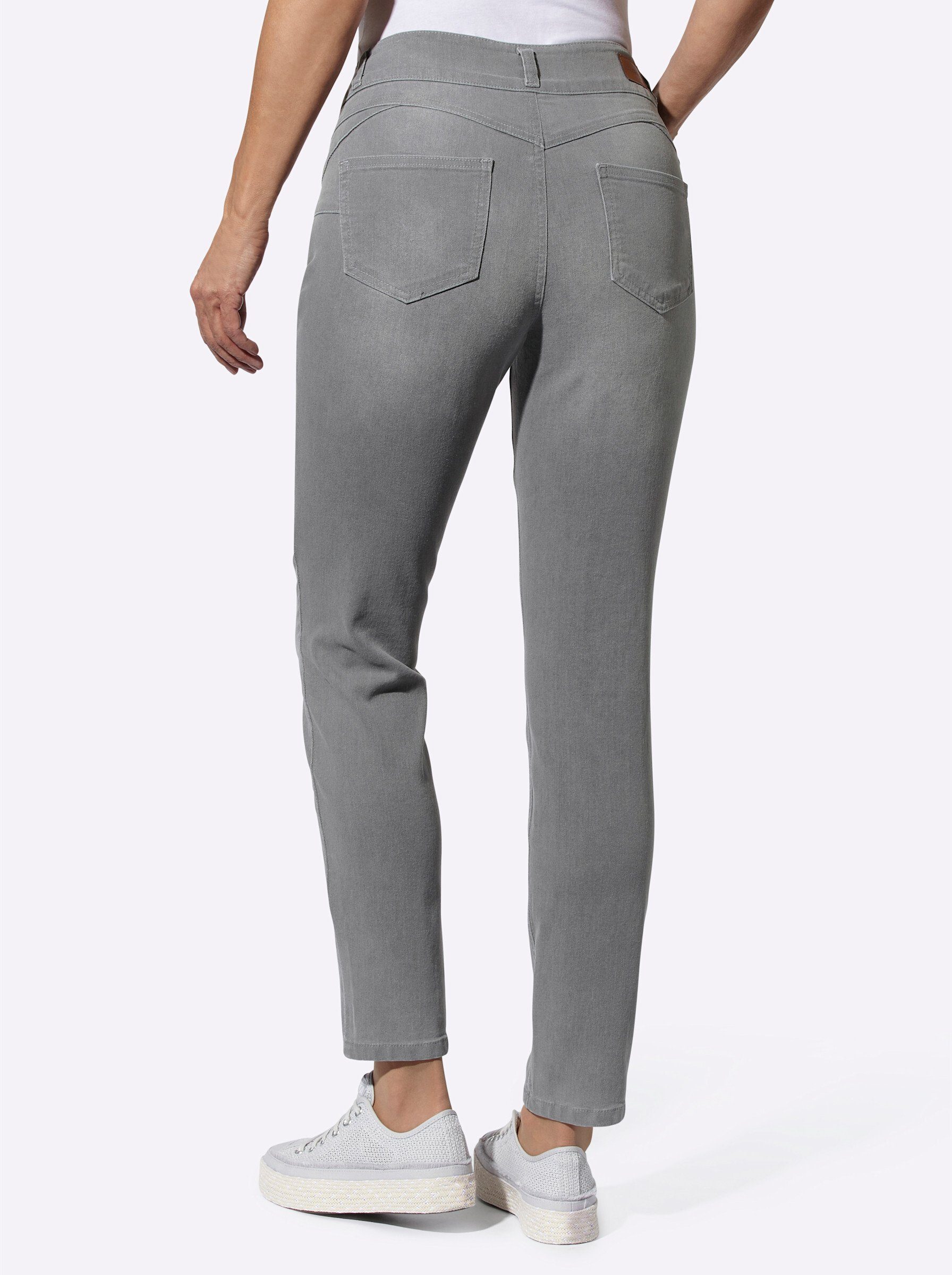 WITT grey-denim light Jeans Bequeme WEIDEN