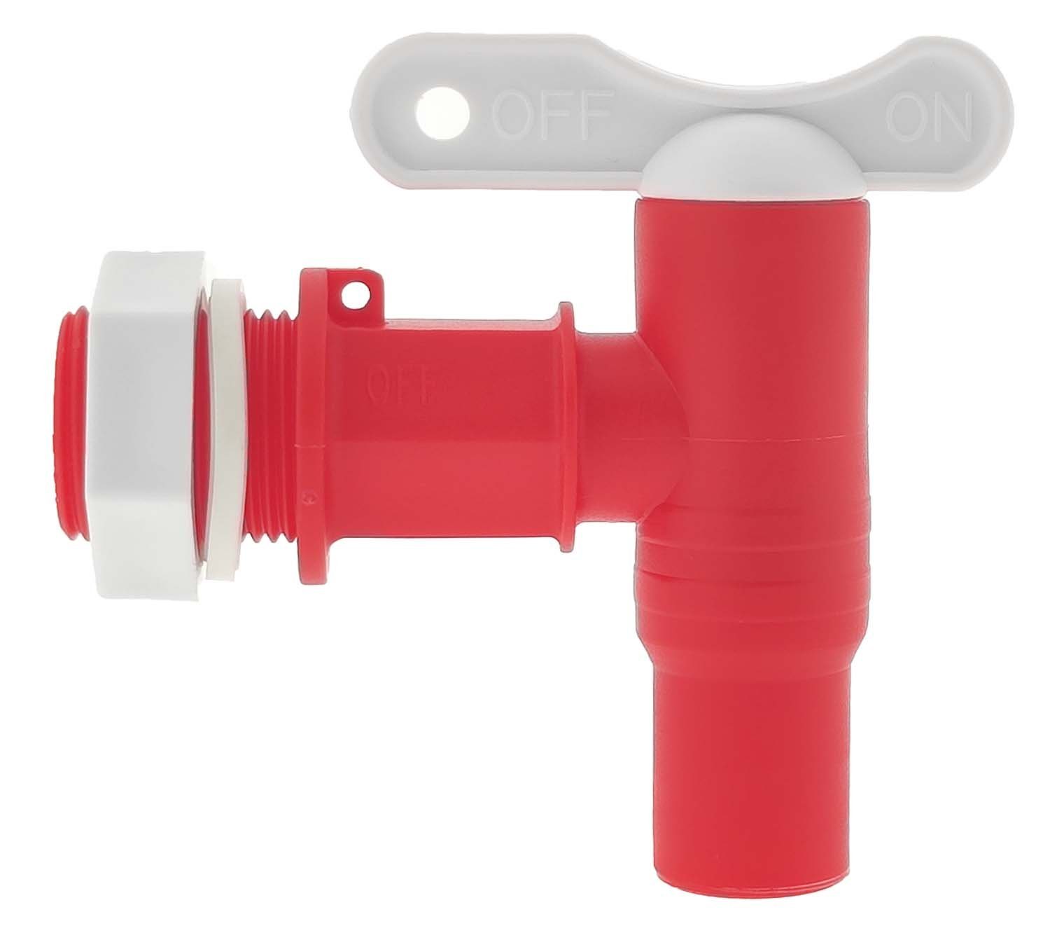 varivendo Spalier Auslaufhahn Regentonne 3/4 Zoll Stück, 1 St., Auslaufhahn, Wasserablauf Wasserhahn Gartenhahn Ablauf Regenfass