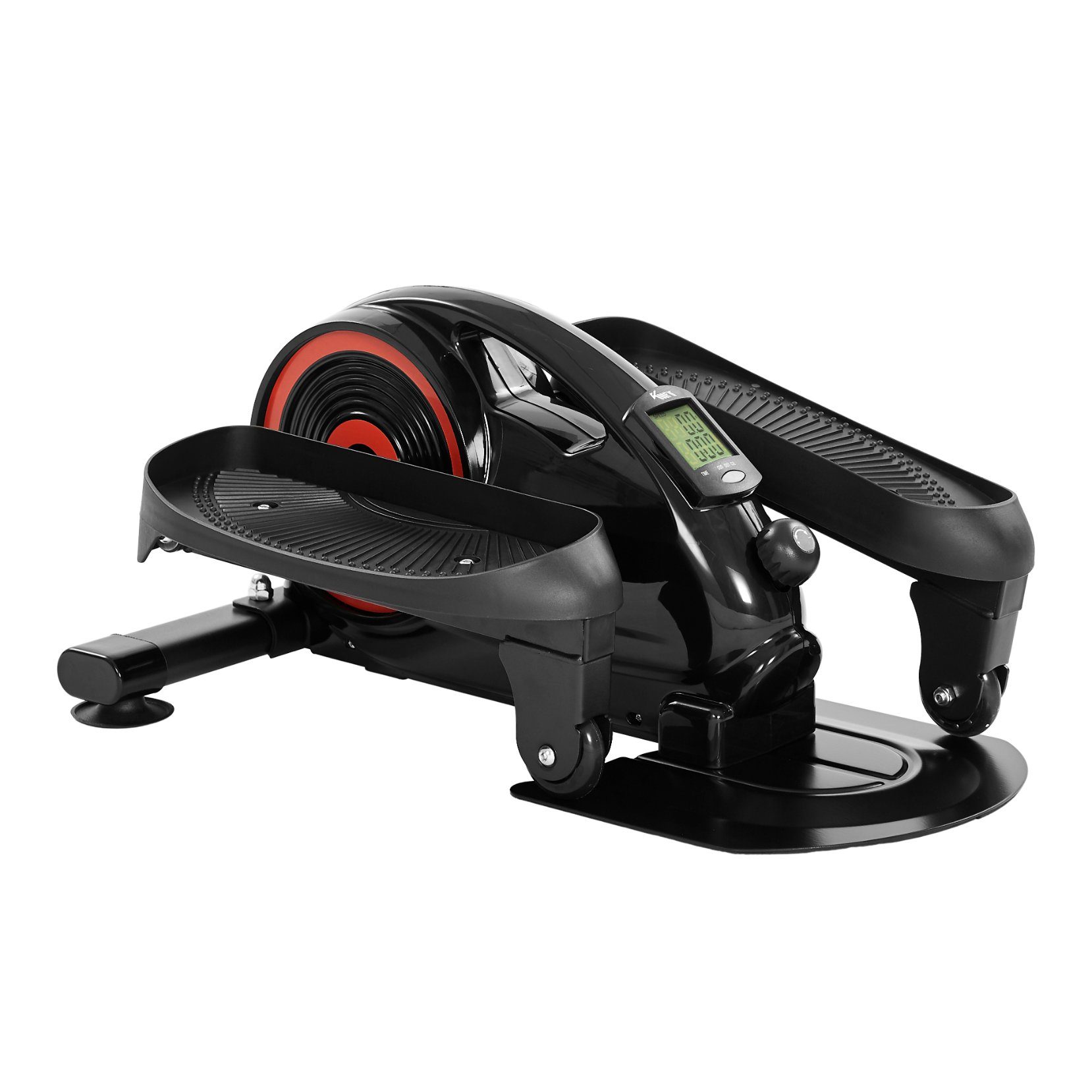 Arebos Multitrainer Heimtrainer Mini Ellipsentrainer Fitness Sport Display + APP, (Stück), Stufenlos einstellbarer Spannungsregler