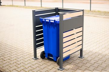 WESTMANN Mülltonnenbox Planum, Mülltonnenverkleidung & Sichtschutz