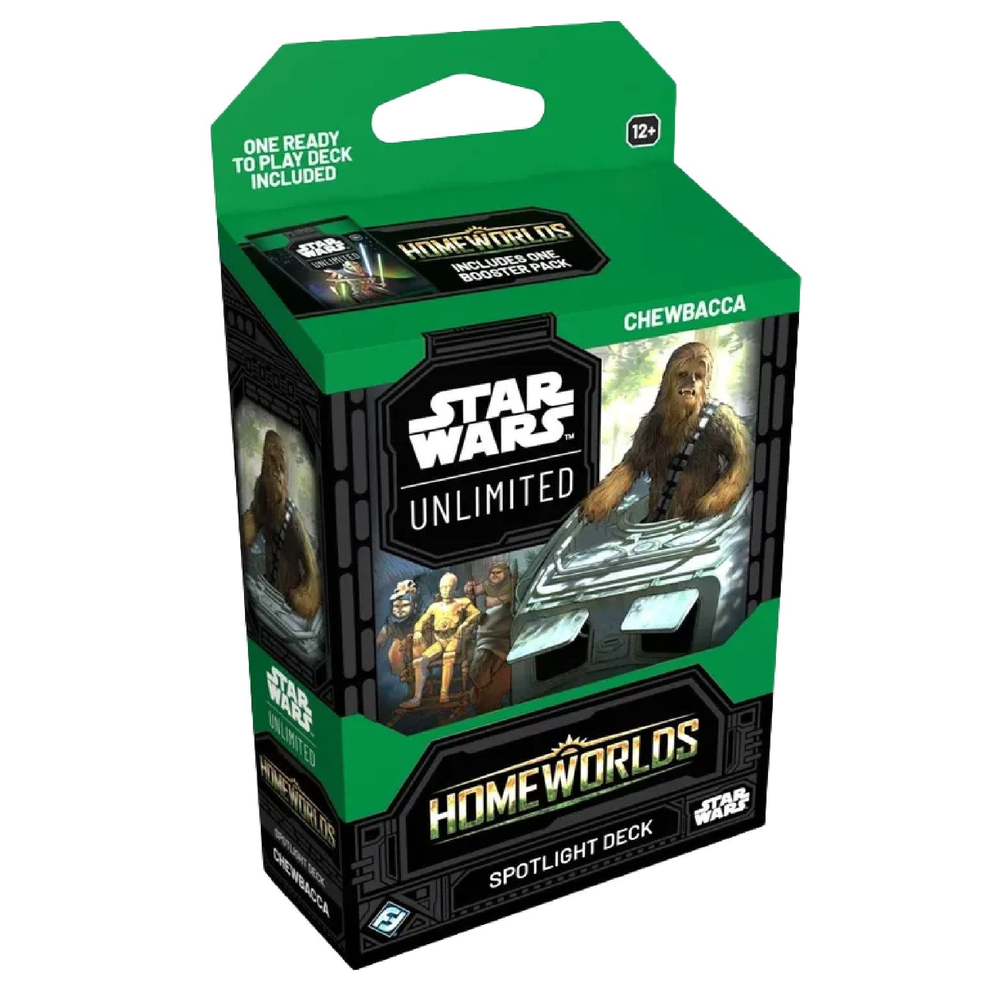 Fantasy Flight Games Sammelkarte SWU Homeworlds Spotlight-Deck Chewbacca (englisch)