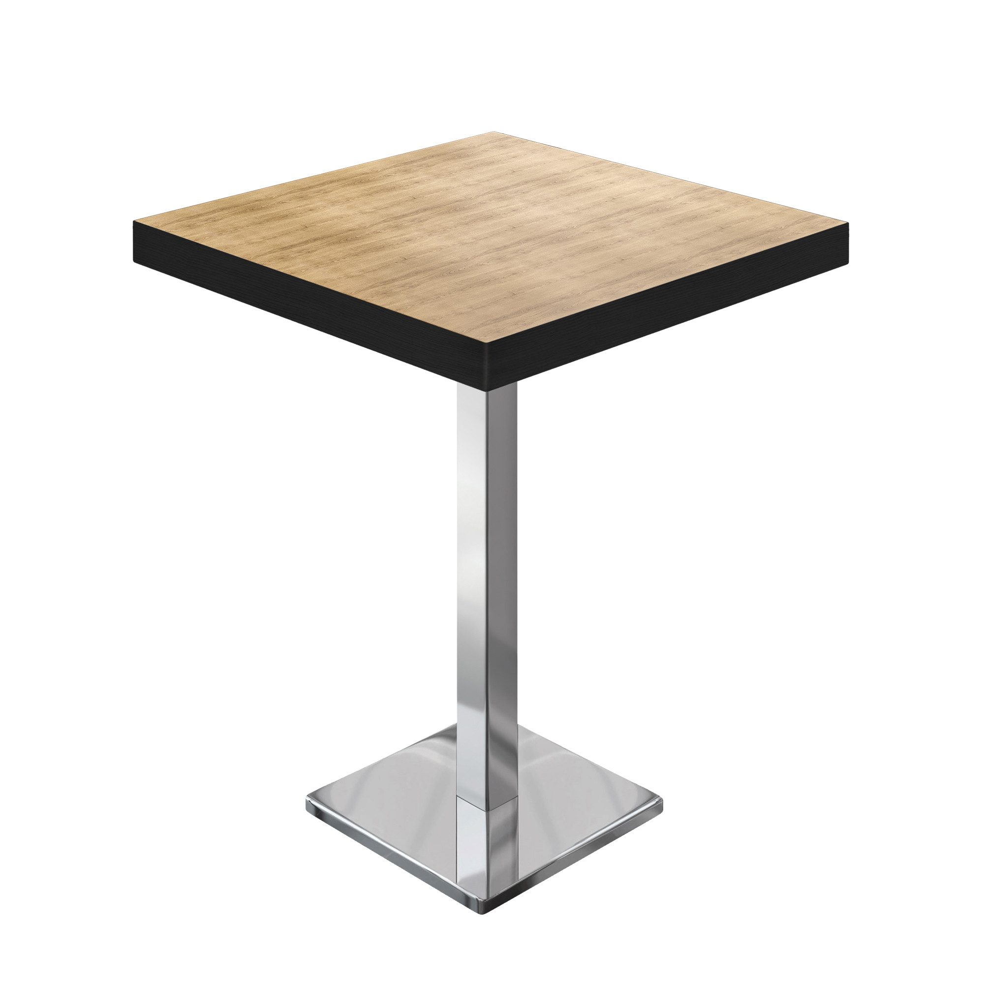 GGMMÖBEL Bistrotisch HPL Beschichtet (1 Stück), Innen Edle Optik/Hohe Tragkraft/Langlebig