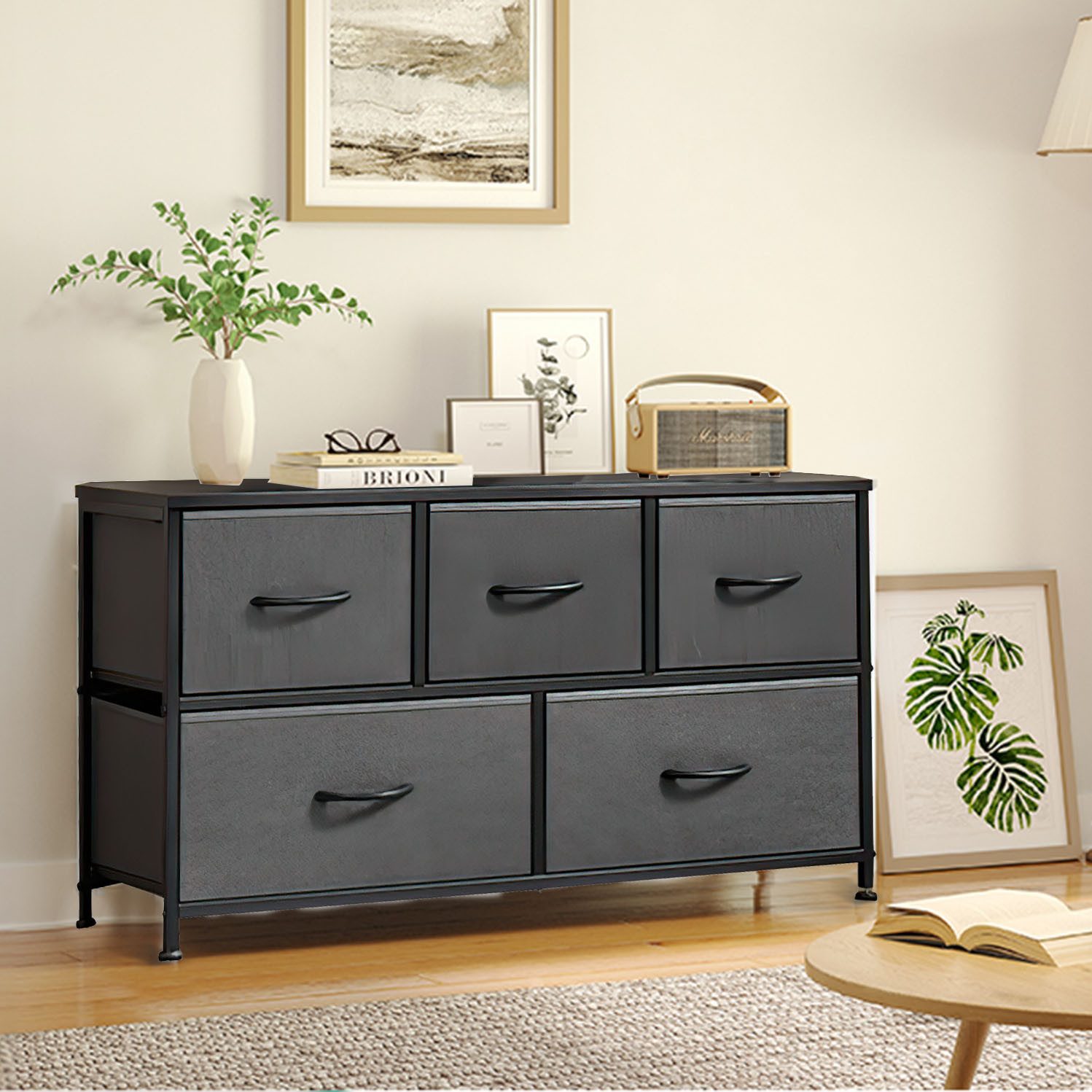 SURFOU Sideboard Kommode mit 7 Schubladen günstig online kaufen