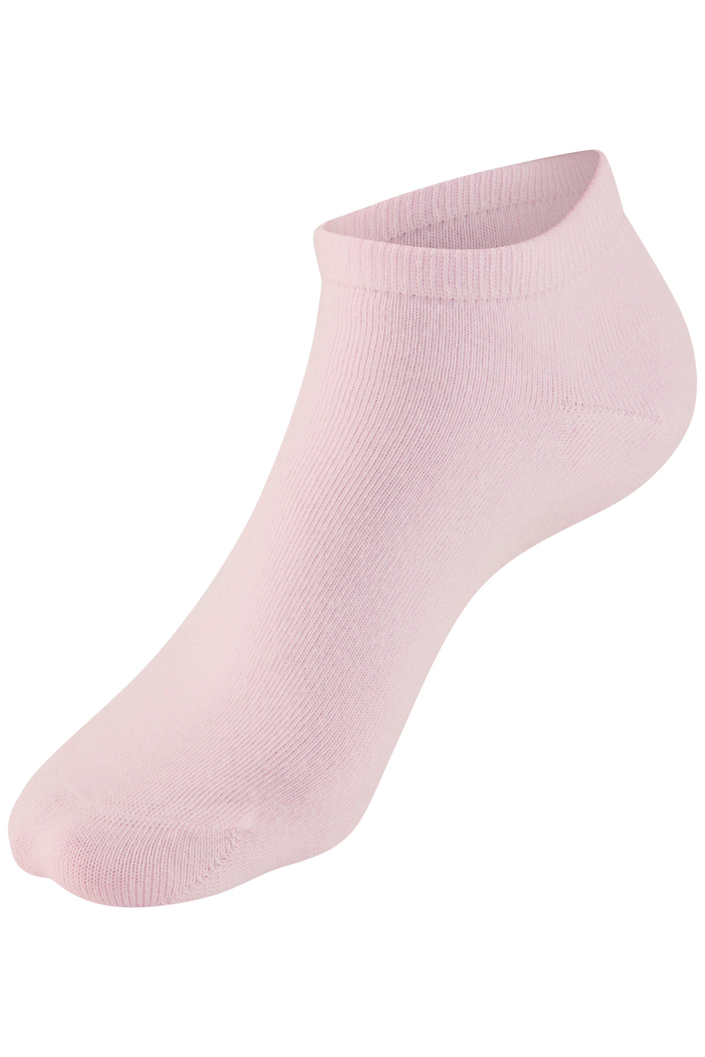 Bench. Sneakersocken Damensocken Logosocken klassisch mit Baumwolle (Packung, 8-Paar, Gr. 35-38 und 39-42) mit weicher Baumwolle – Bild 4 von 5
